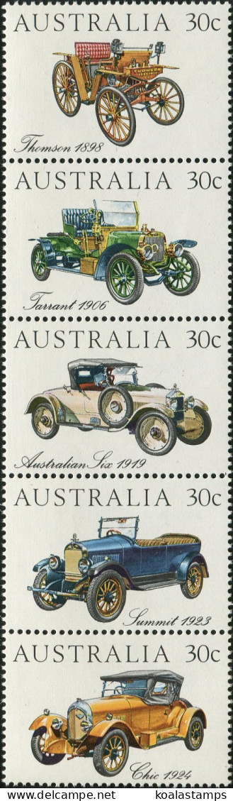 Australia 1984 SG905a Vintage Cars Strip MNH - Altri & Non Classificati