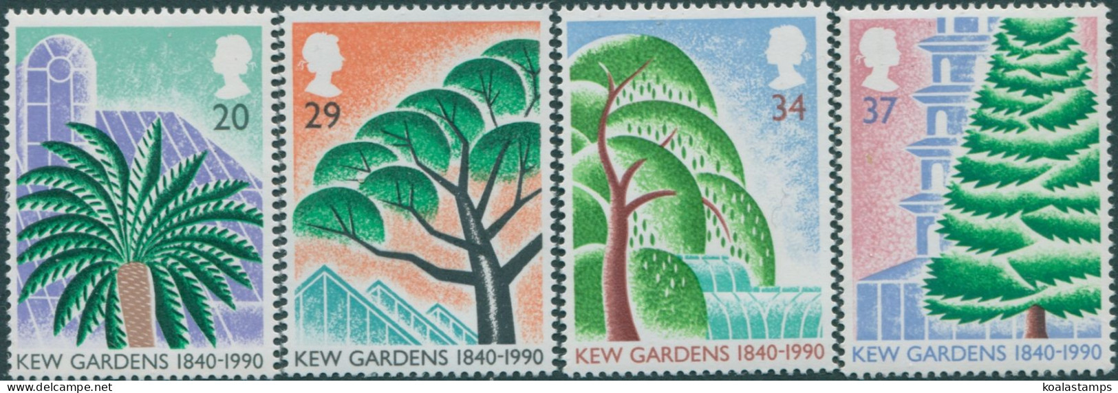 Great Britain 1990 SG1502-1505 QEII Kew Gardens Set MNH - Unclassified