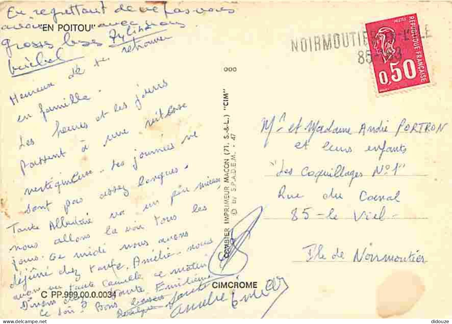 86 - Poitou - Multivues - Folklore - CPM - Voir Scans Recto-Verso - Altri & Non Classificati