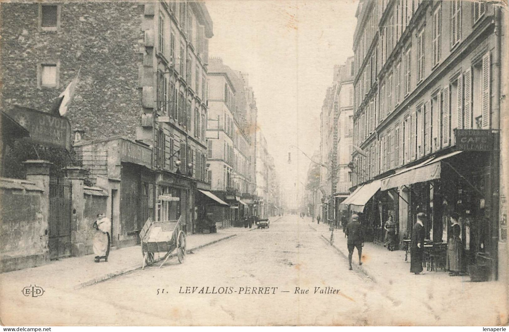 D9670 Levallois Perret Rue Vallier - Levallois Perret