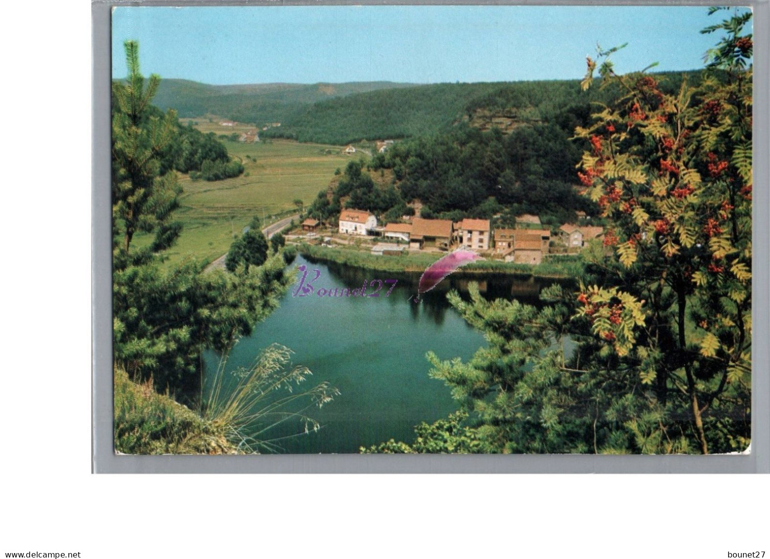 PHILIPPSBOURG 57 - Vue Générale Sur L'Etang Et La Ville 1978 - Autres & Non Classés