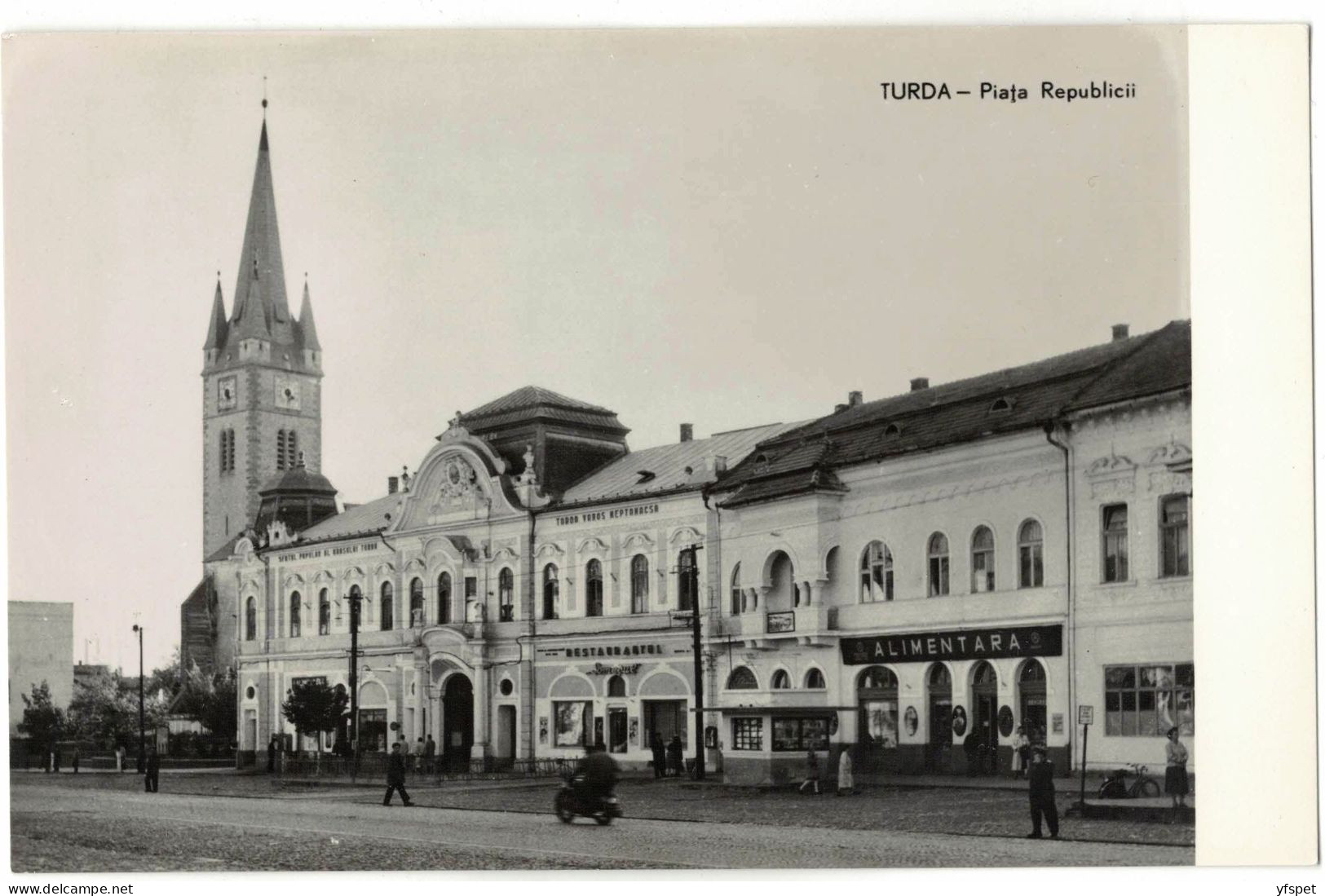 Turda - Republicii Square - Roumanie