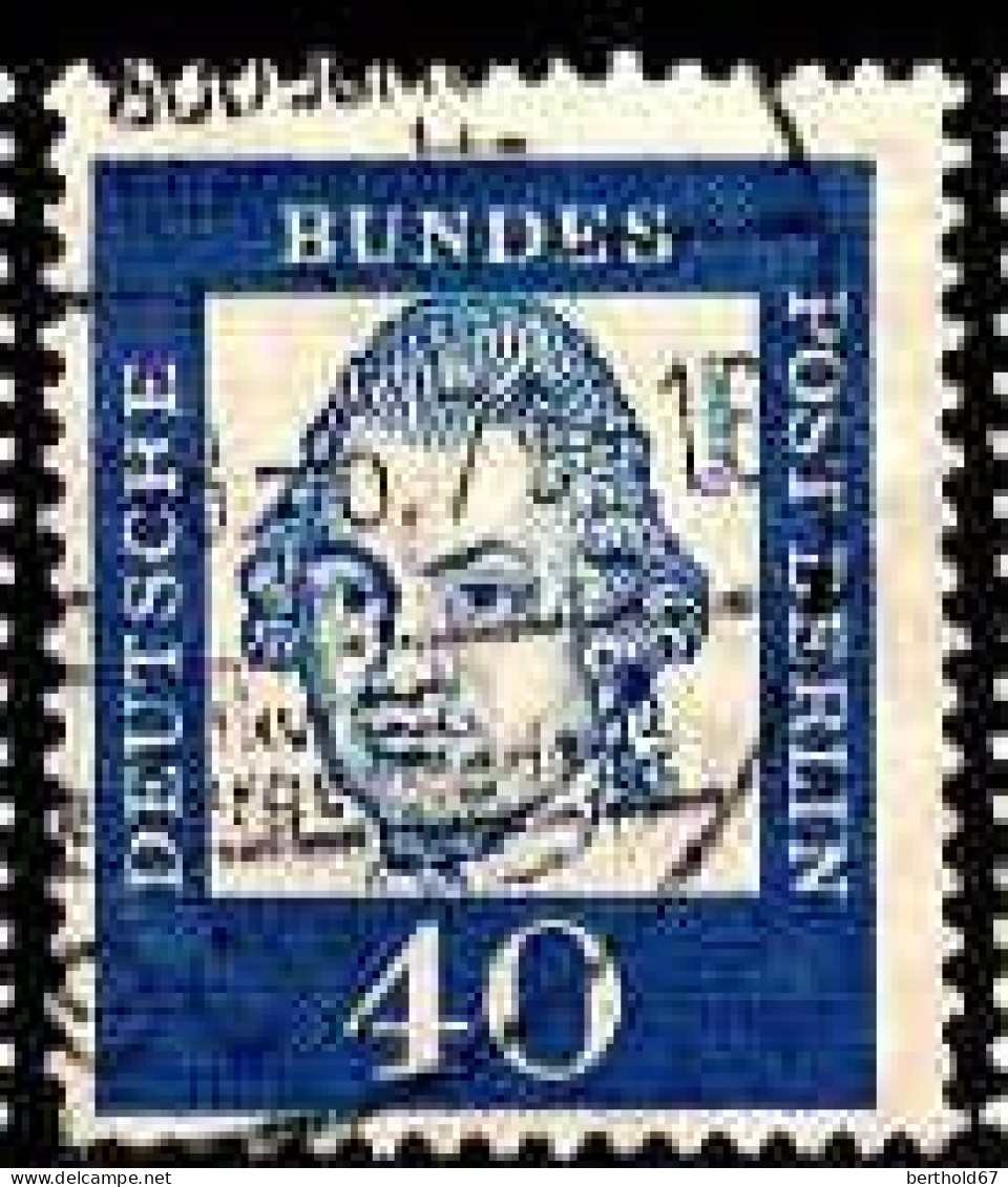Berlin Poste Obl Yv:186 Mi:207 Gotthold Ephraim Lessing (TB Cachet Rond) - Gebraucht