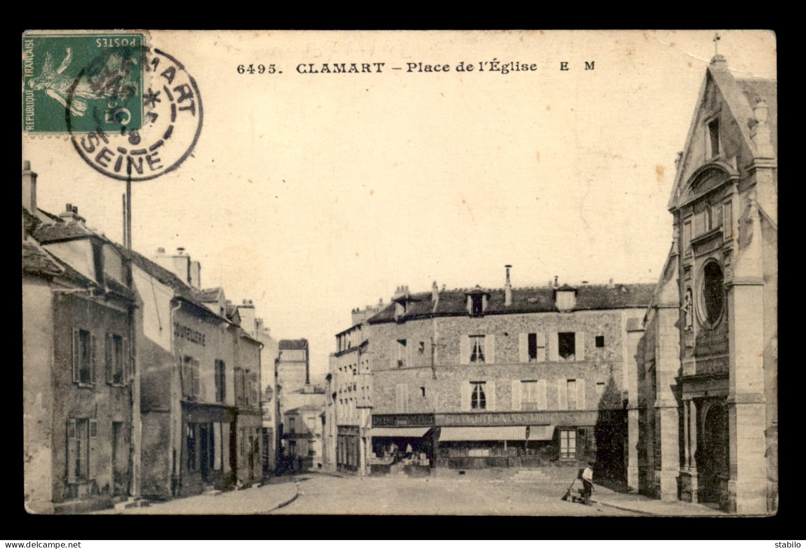 92 - CLAMART - PLACE DE L'EGLISE - Clamart