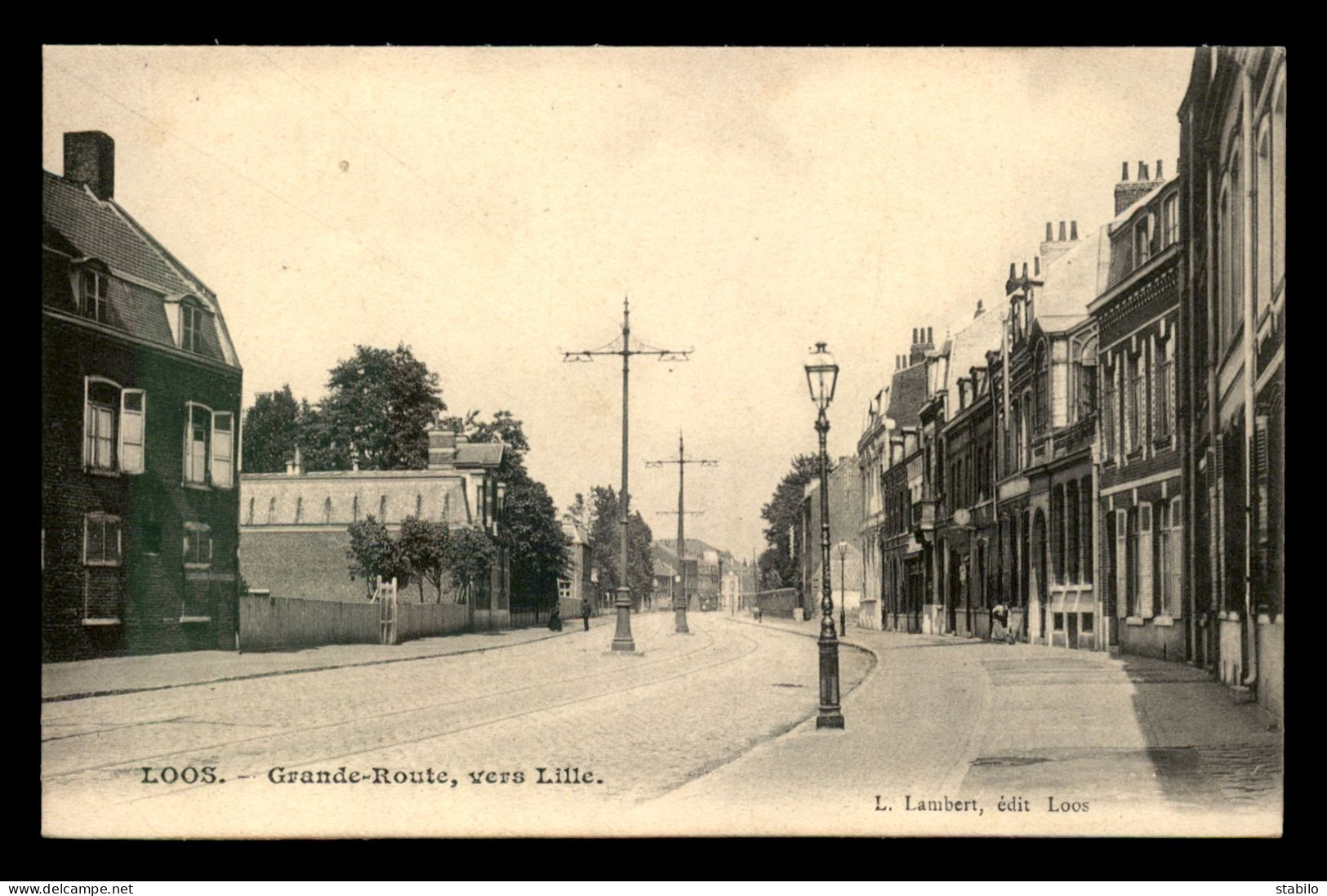 59 - LOOS - GRANDE ROUTE VERS LILLE - Loos Les Lille