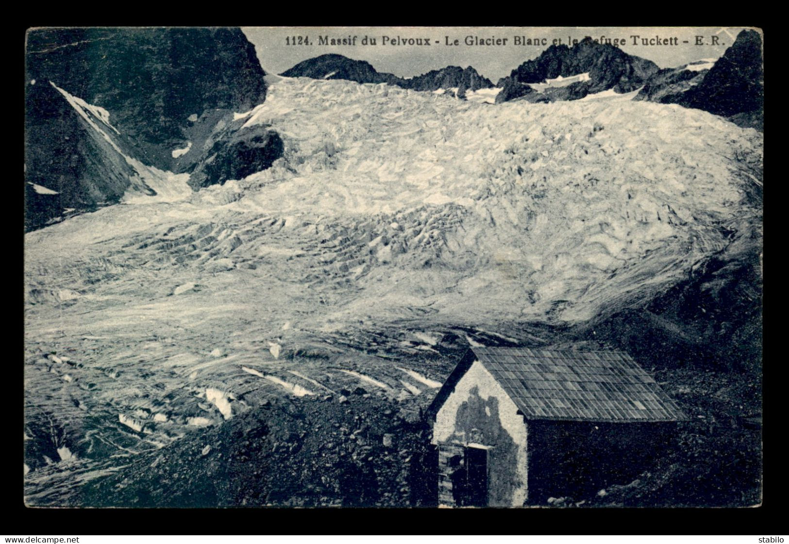 05 - MASSIF DU PELVOUX - LE GLACIER BLANC ET LE REFUGE DE TUCKETT - Other & Unclassified