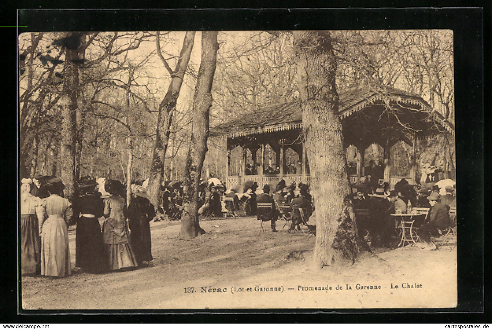 CPA Nérac, Promenade De La Garenne, Le Chalet  - Other & Unclassified