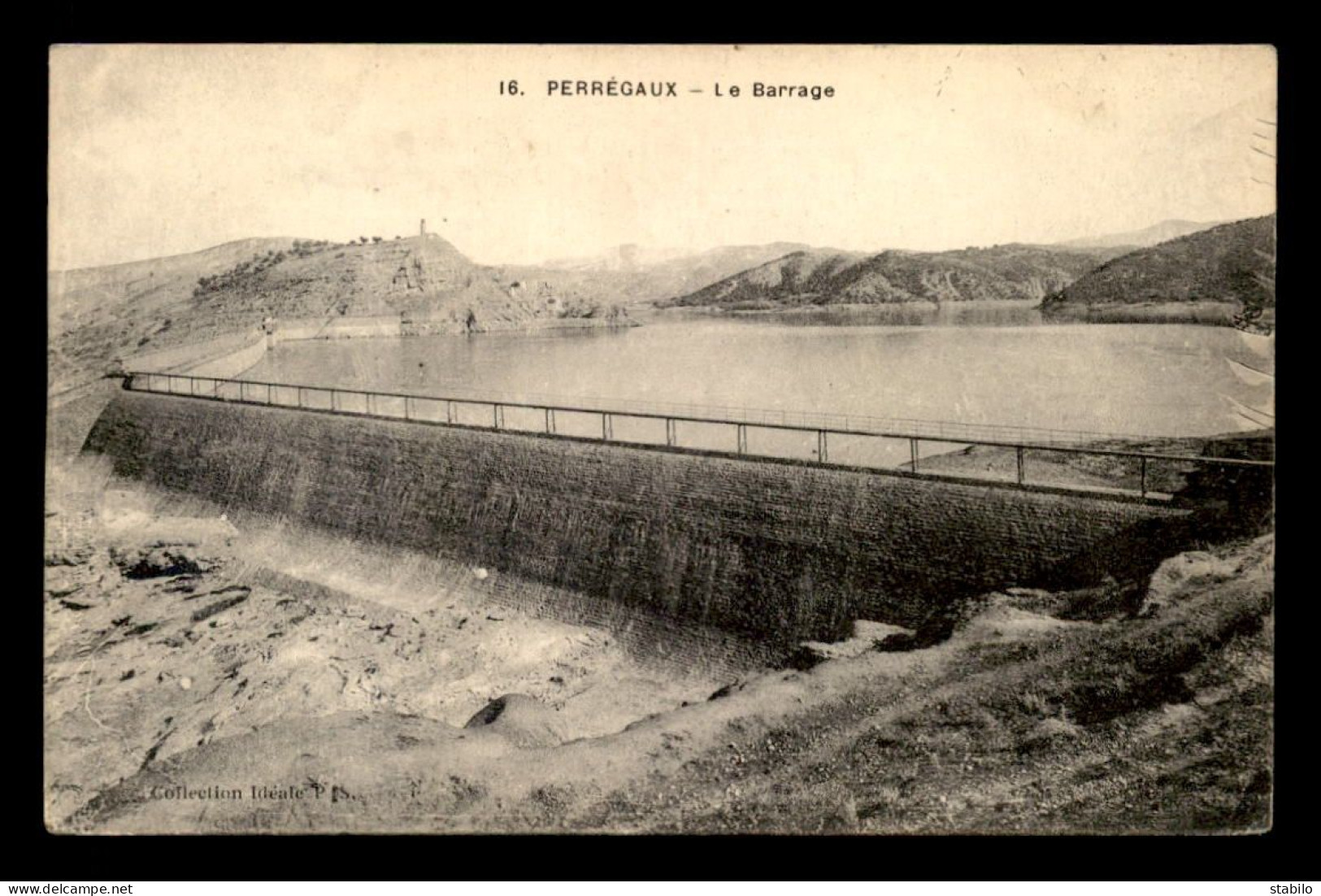 ALGERIE - PERREGAUX - LE BARRAGE  - Other & Unclassified