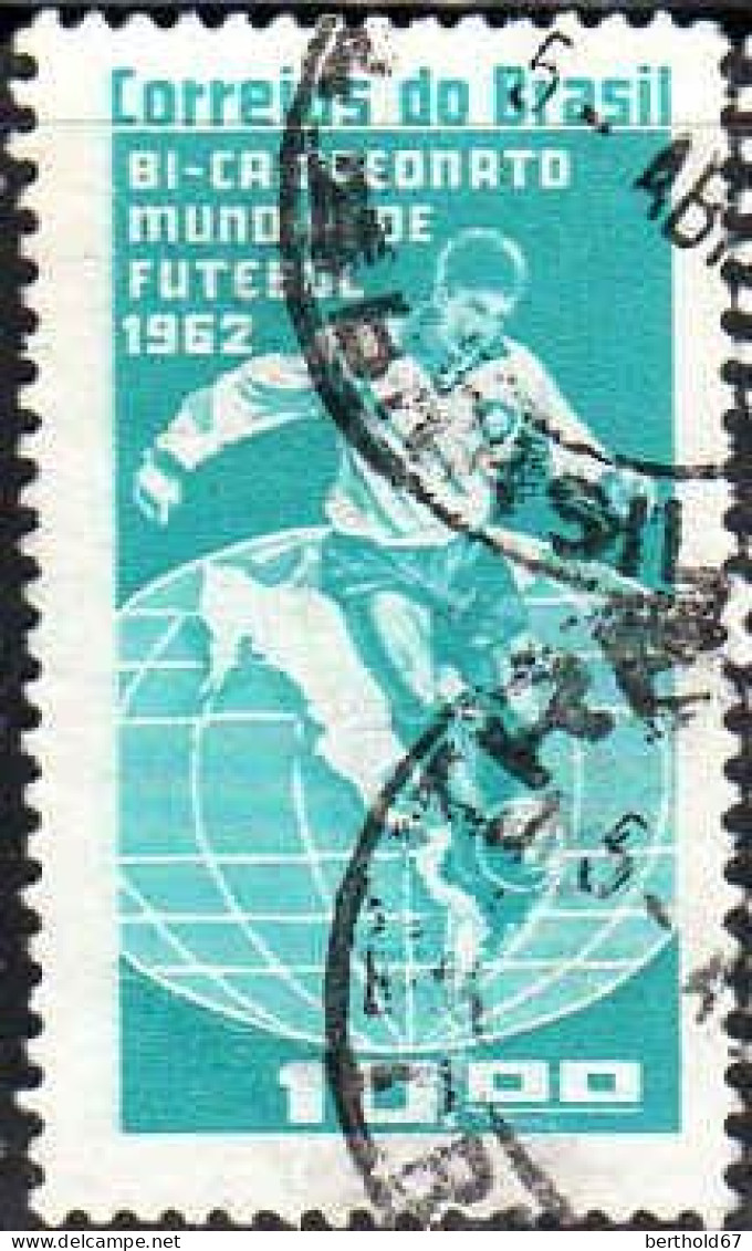 Brésil Poste Obl Yv: 726 Mi:1027 Bi-Campeonato De Futebol (TB Cachet Rond) - Used Stamps