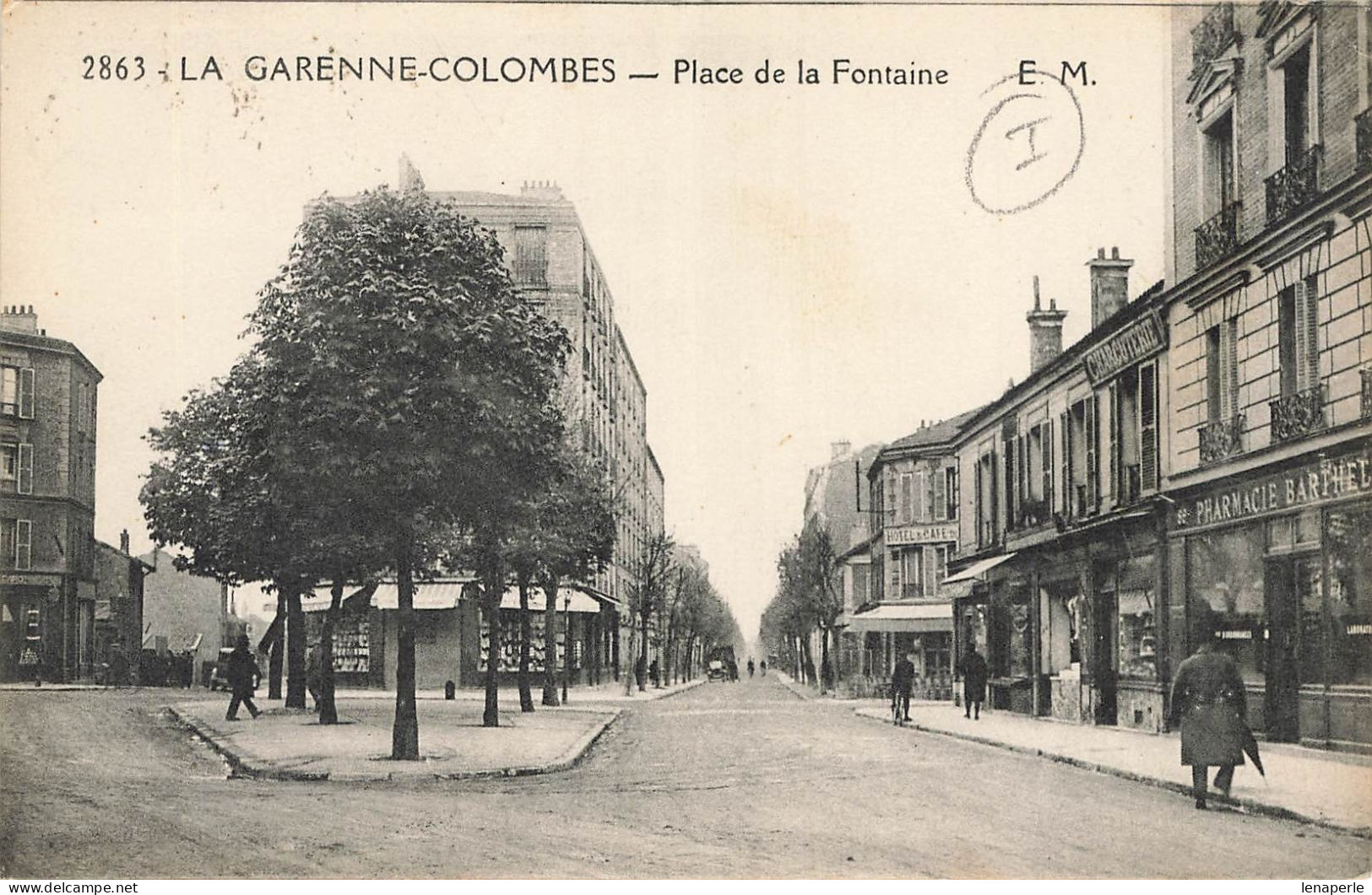 D9705 La Garenne Colombes Place De La Fontaine - La Garenne Colombes