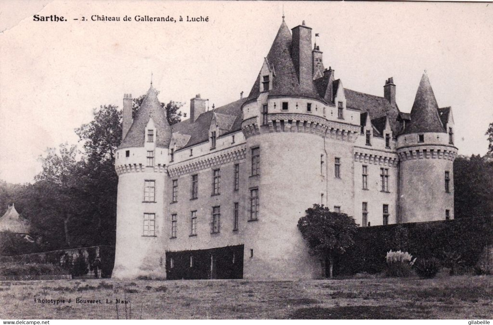 72 - Sarthe -  LUCHE - Chateau De Gallerande - Luche Pringe