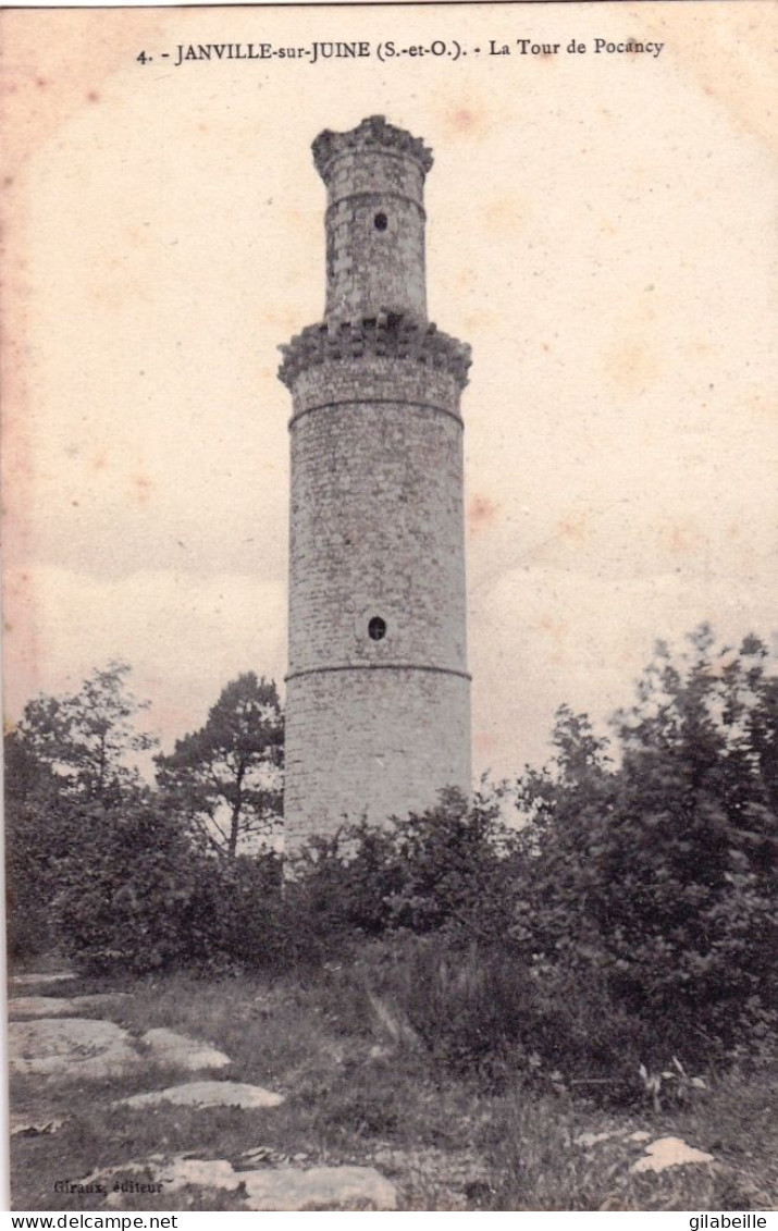 91 - Essonne -  JANVILLE  Sur JUINE - La Tour De Pocancy - Sonstige & Ohne Zuordnung