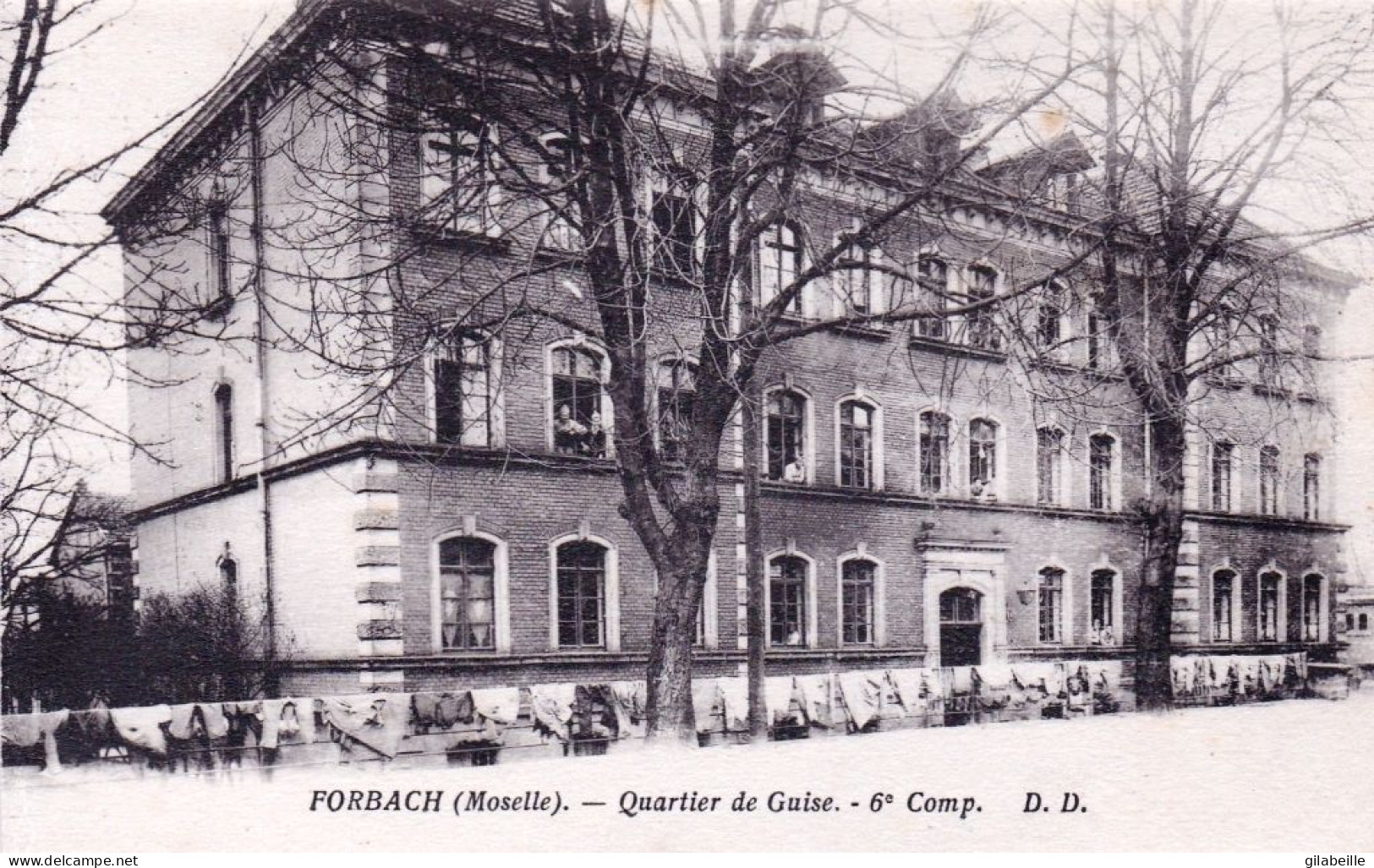 57 - Moselle -  FORBACH - Quartier De Guise - 6 Eme Compagnie - Forbach