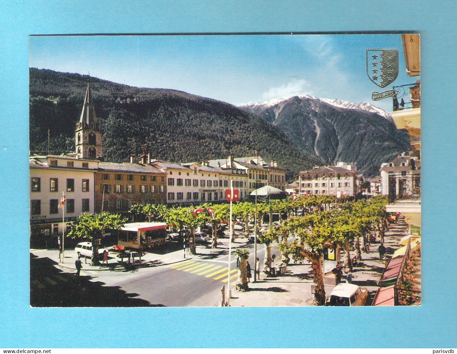 MARTIGNY - LA PLACE CENTRALE   (FR 20.191) - Other & Unclassified