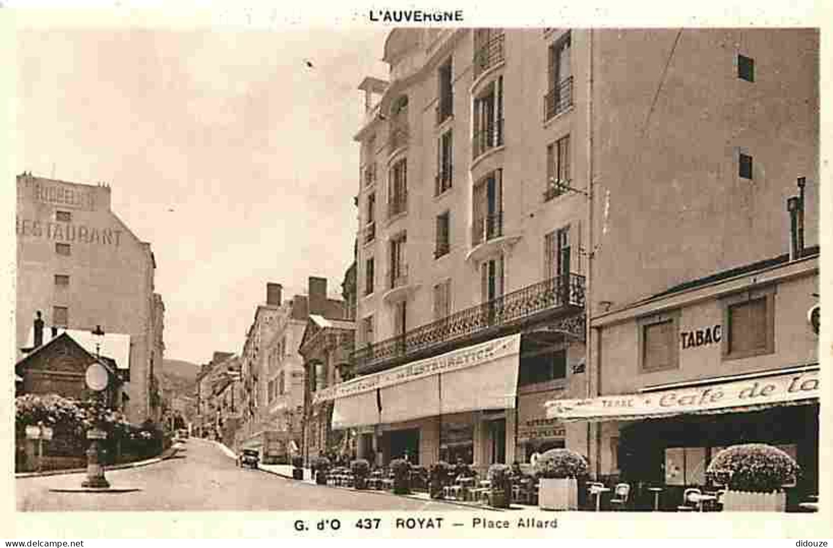 63 - Royat - Place Allard - Animée - CPA - Voir Scans Recto-Verso - Royat