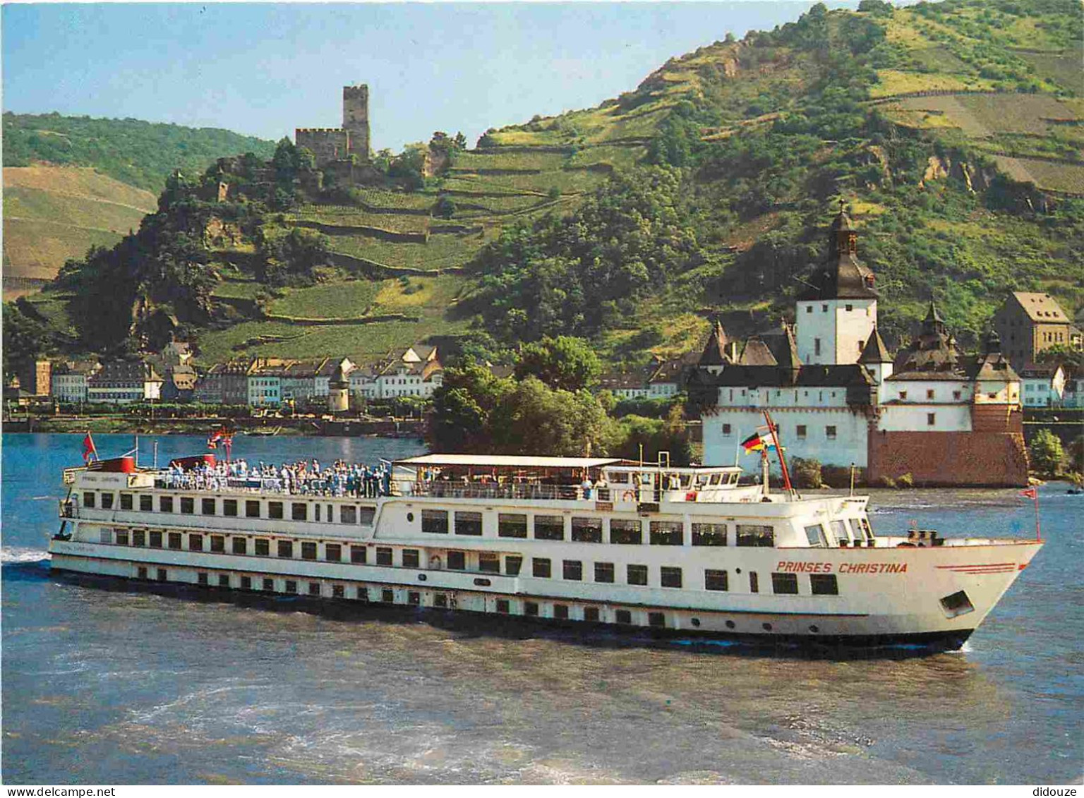 Bateaux - Bateaux Promenade - MPS Princes Christina - Rheinreisen-Hotelschiff - Ausstellunqen - CPM - Carte Neuve - Voir - Autres & Non Classés