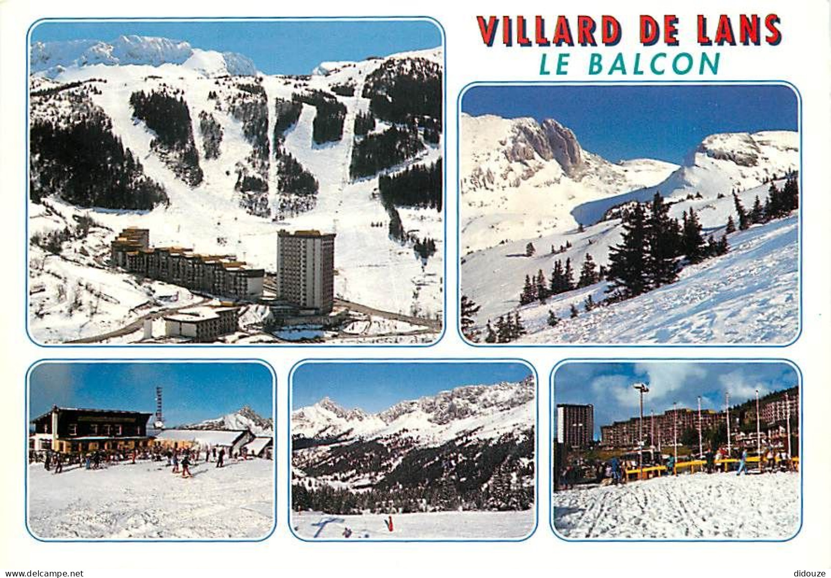 38 - Villard De Lans - Le Balcon De Villard - Multivues - Hiver - Neige - CPM - Voir Scans Recto-Verso - Villard-de-Lans