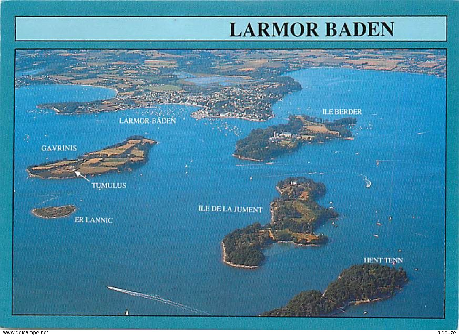 56 - Larmor Baden - Vue Générale Aérienne - CPM - Voir Scans Recto-Verso - Otros & Sin Clasificación