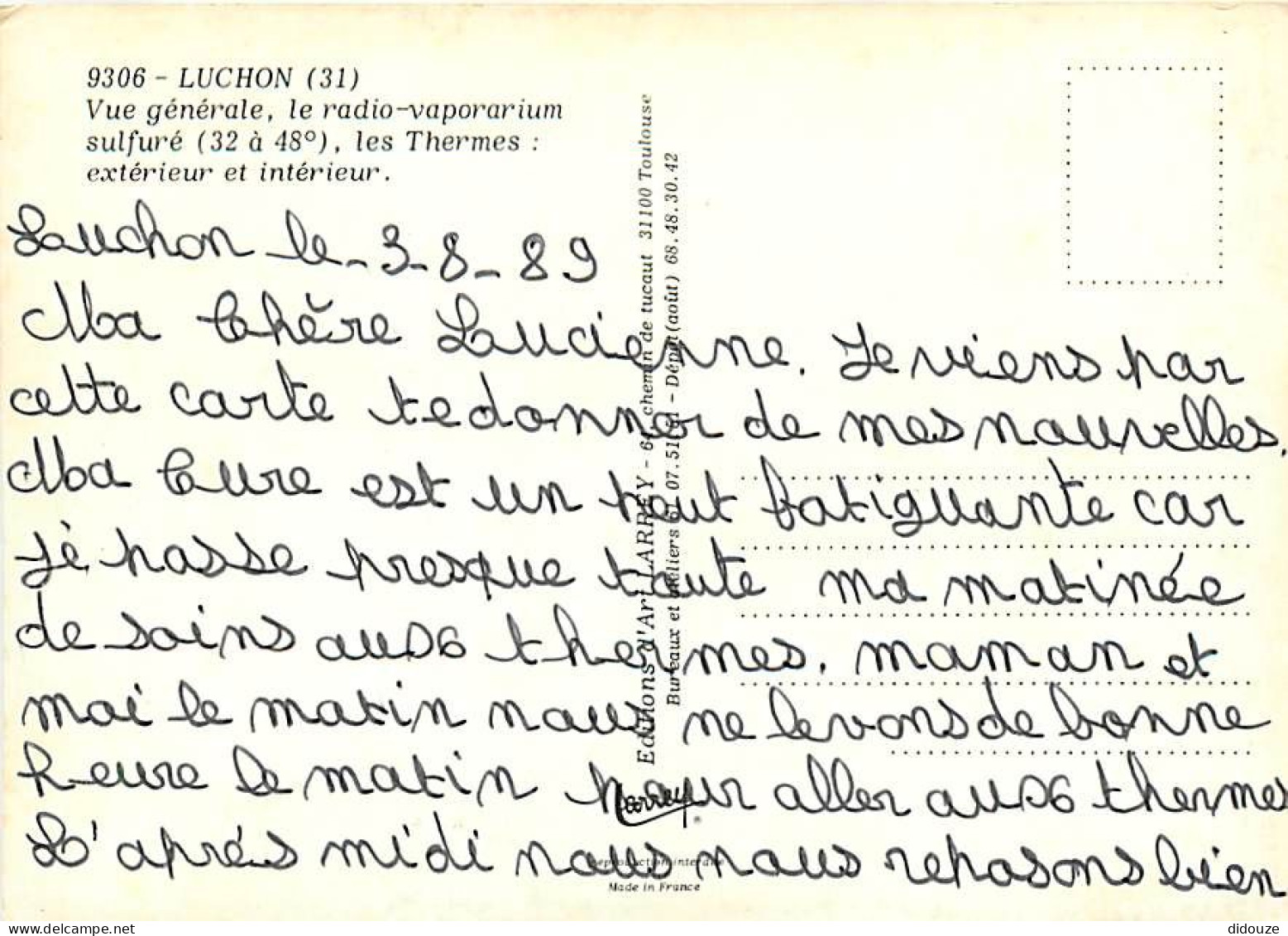 31 - Luchon - CPM - Voir Scans Recto-Verso - Luchon