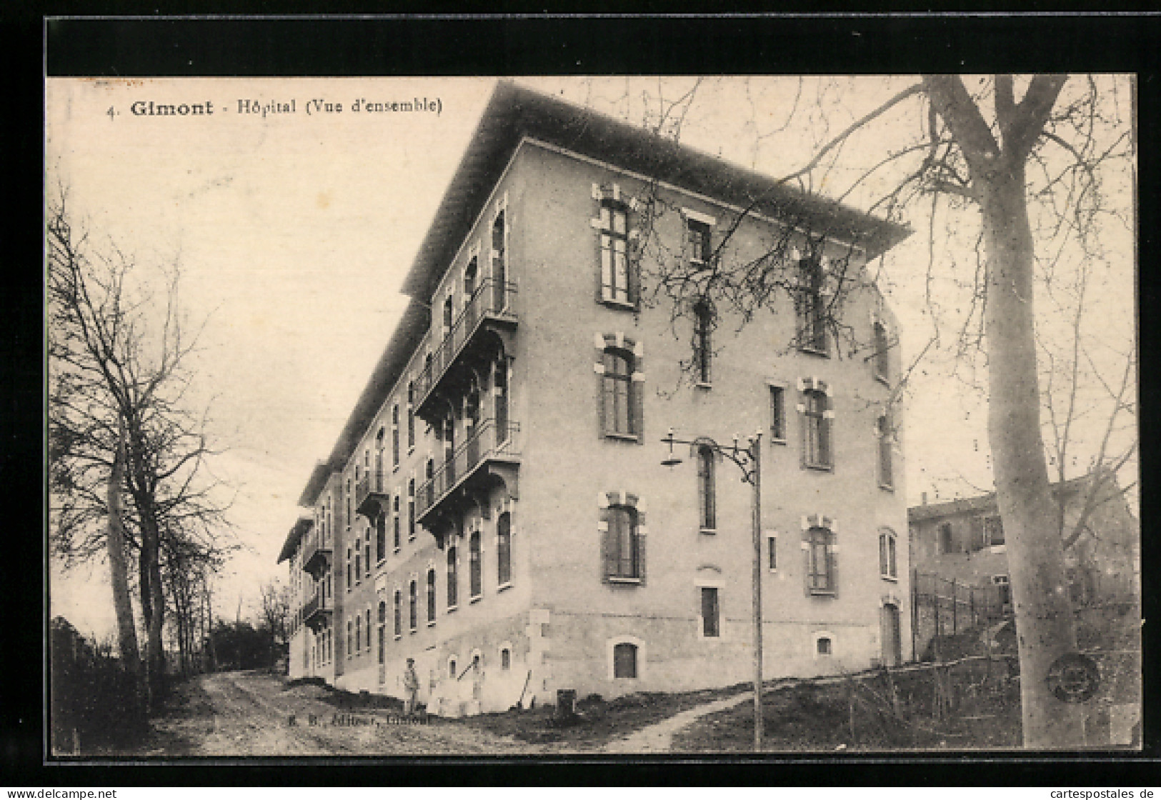 CPA Gimont, L`Hopital, Vue D`ensemble  - Autres & Non Classés