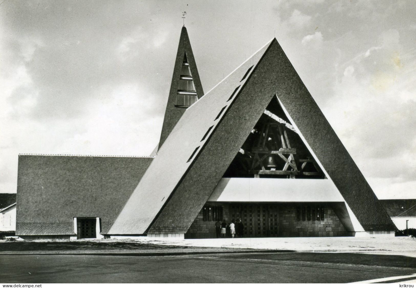 CPSM  CAUDAN - L'Eglise. - Otros & Sin Clasificación