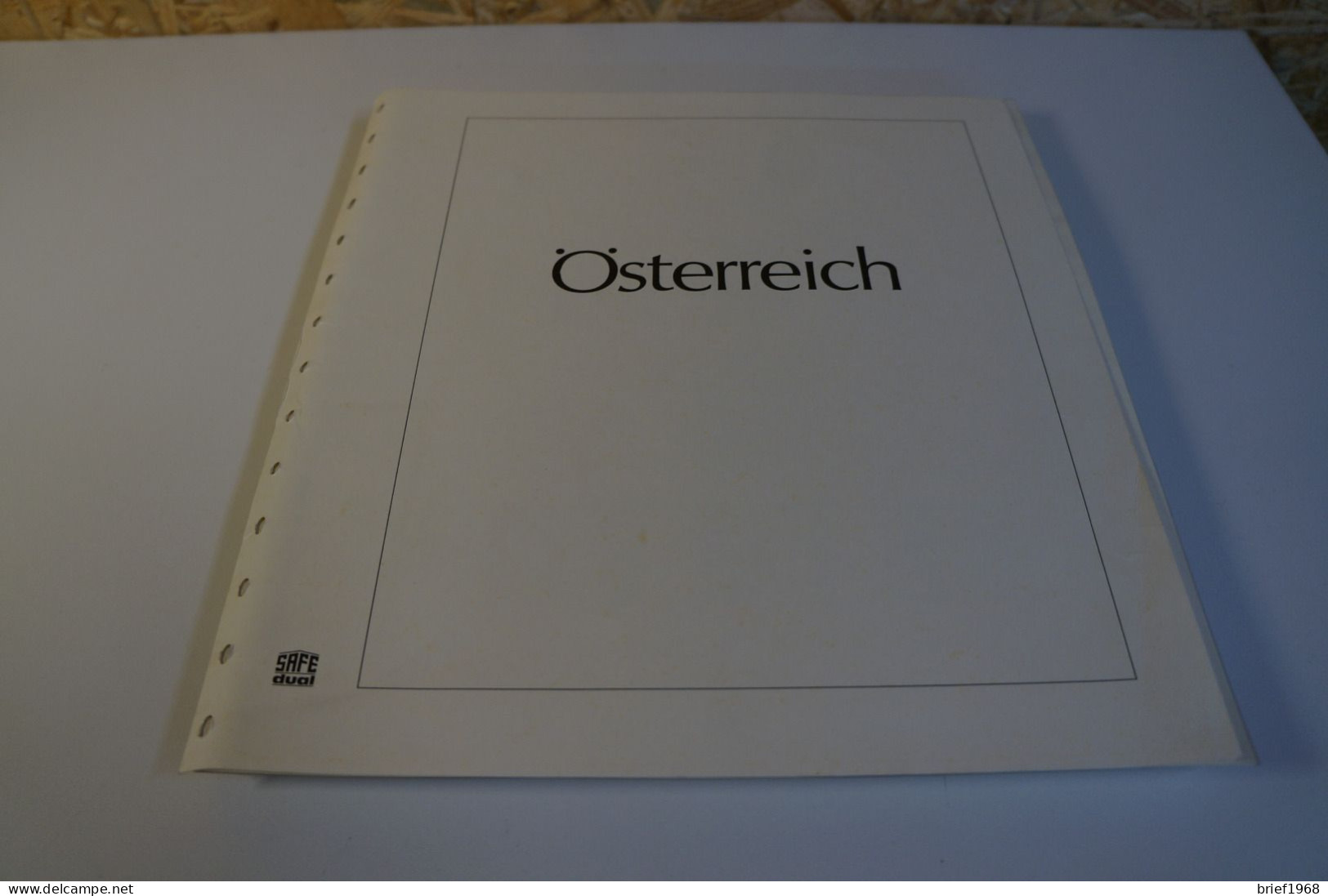 Österreich 1975-1985 Safe Dual Falzlos (28028) - Pre-printed Pages