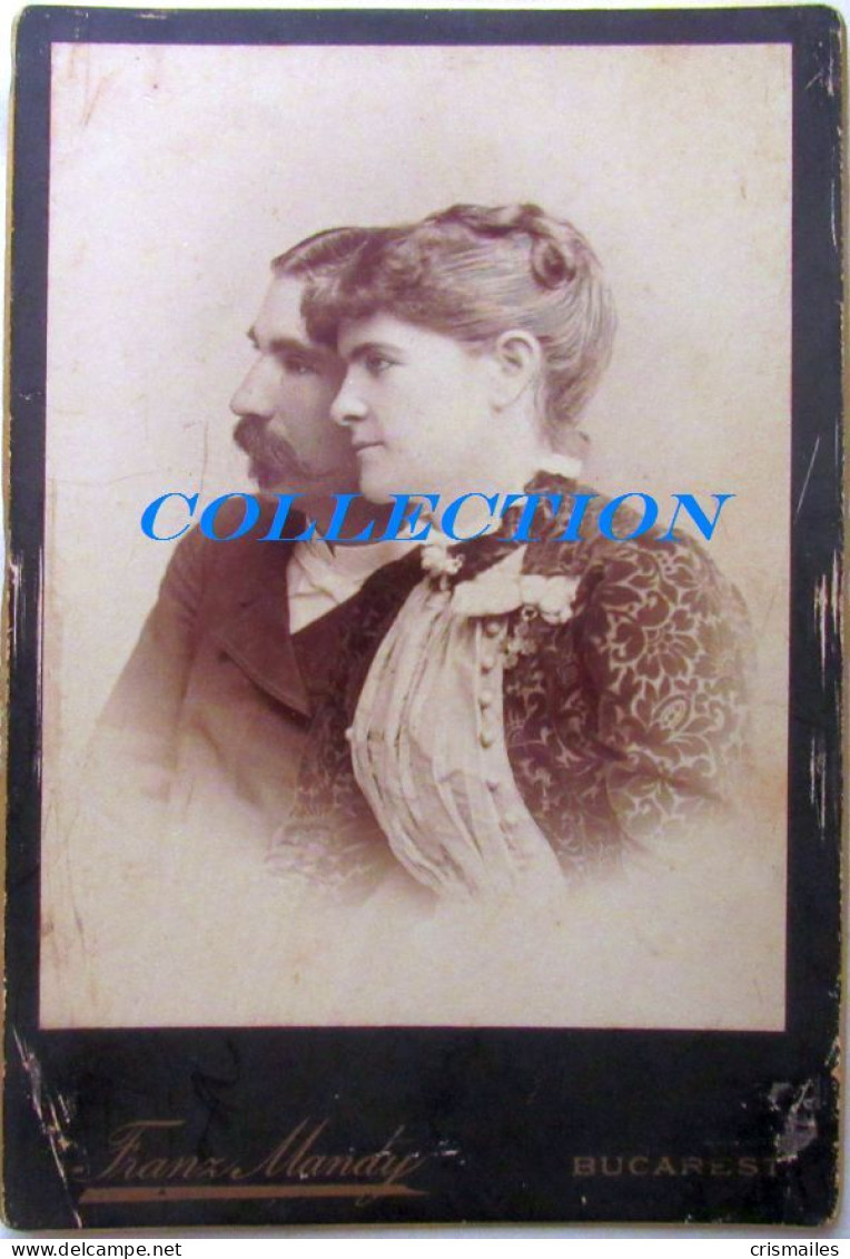 CDV BUCURESCI Calea VICTORIEI 1870, Fotograful Franz MANDY, Very Rare - Old (before 1900)