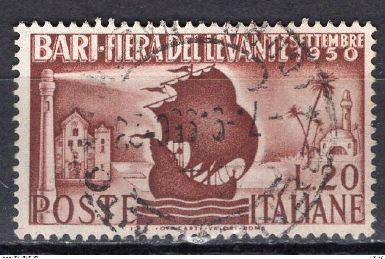 Y3332 - ITALIA Ss N°627 - ITALIE Yv N°565 - 1946-60: Usati