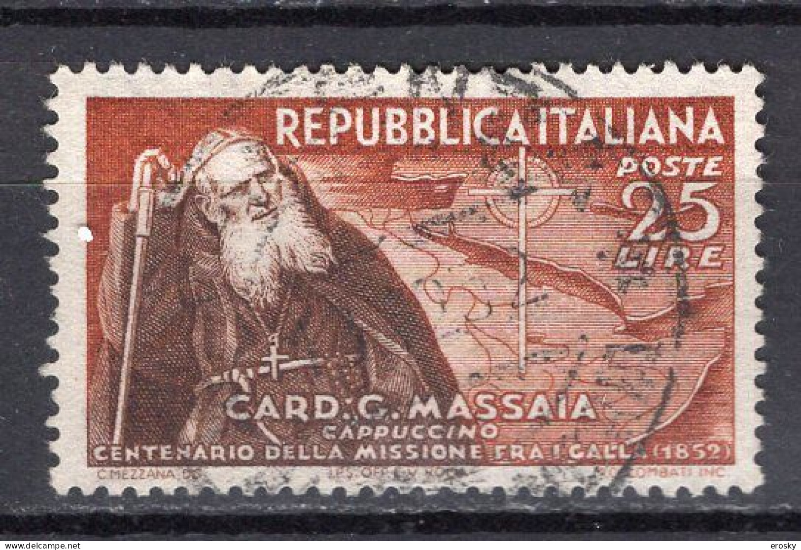 Y3451 - ITALIA Ss N°702 - ITALIE Yv N°640 - 1946-60: Used