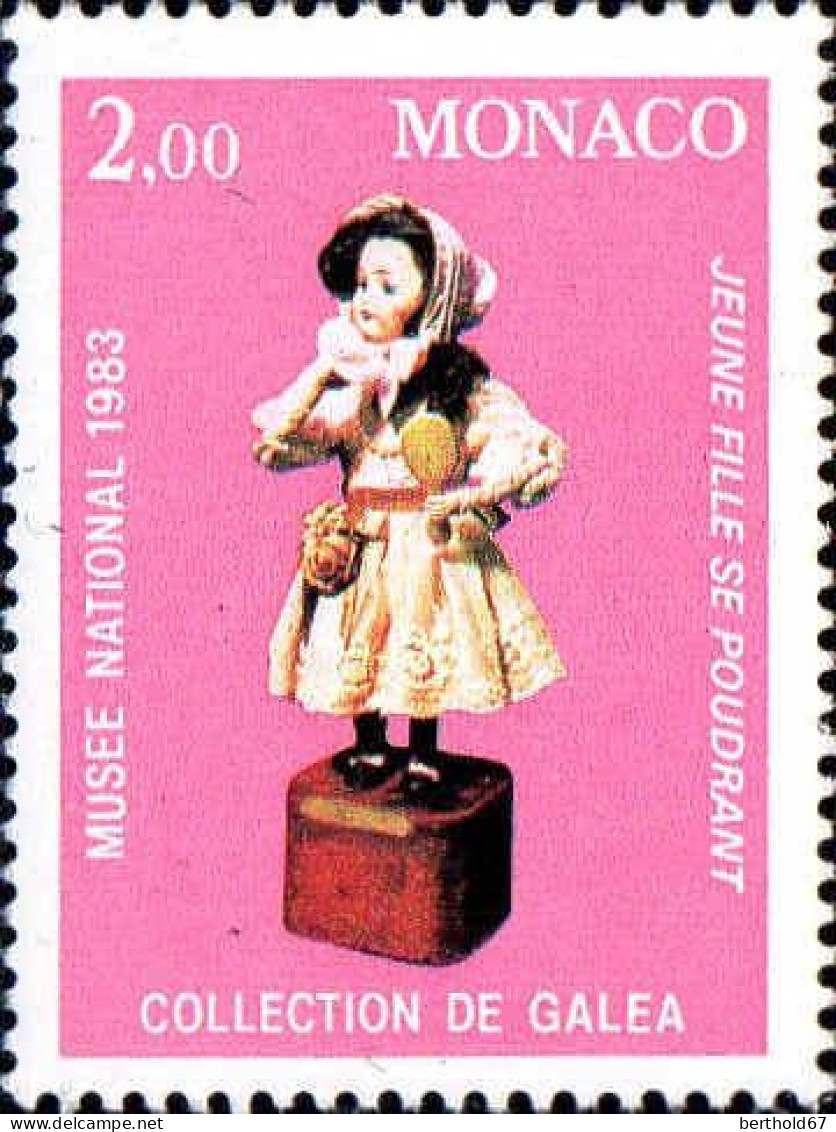 Monaco Poste N** Yv:1384 Mi:1615  Jeune Fille Se Poudrant - Unused Stamps