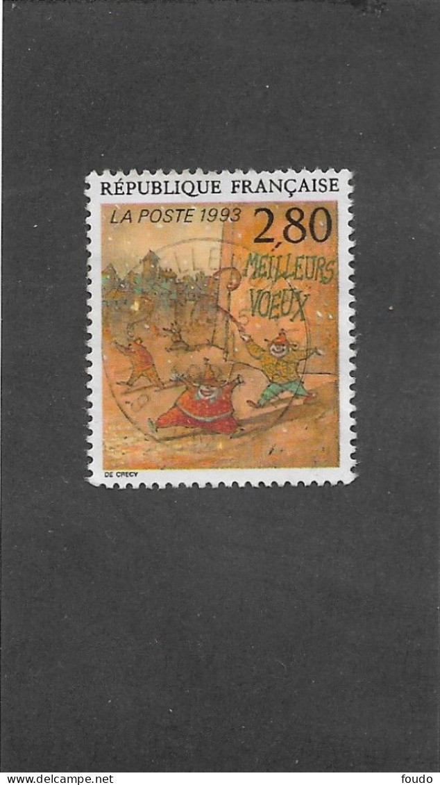FRANCE 1993-   N°YT 2844 - Gebraucht