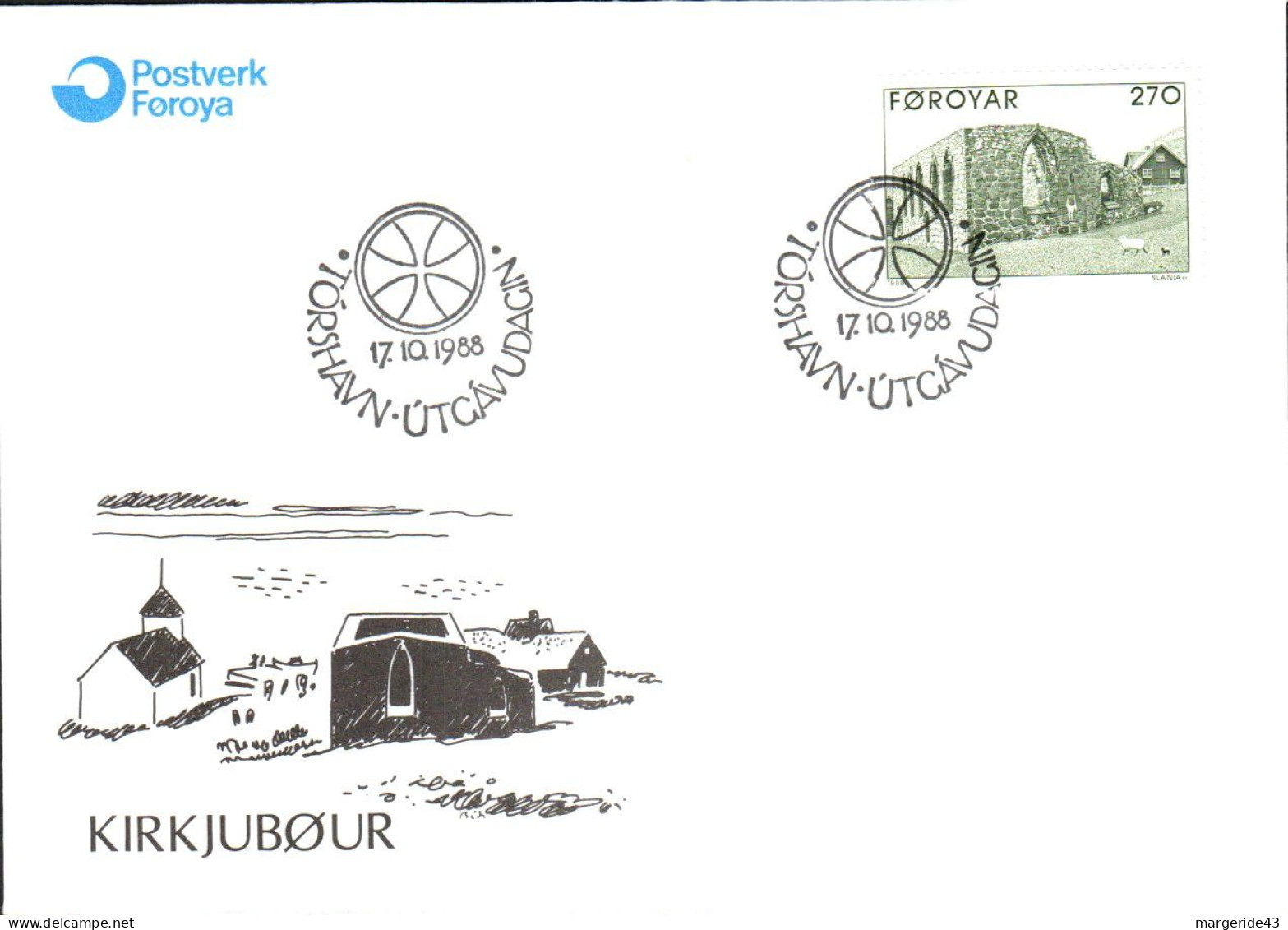 FEROE Iles LOT DE 79 FDC