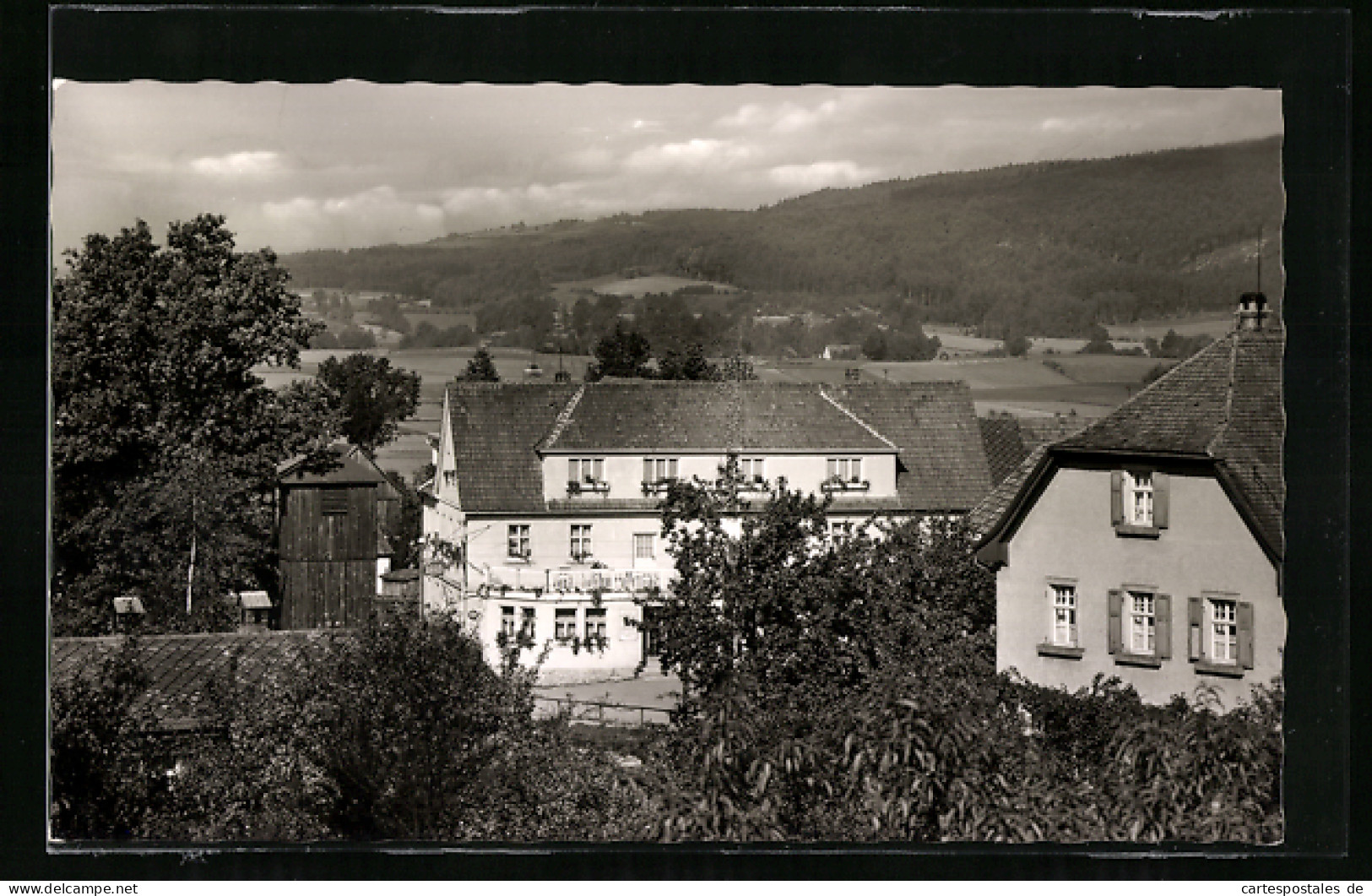 AK Pechgraben B. Bayreuth, Gasthof Frankenwald, Inh. N. Egermann  - Bayreuth