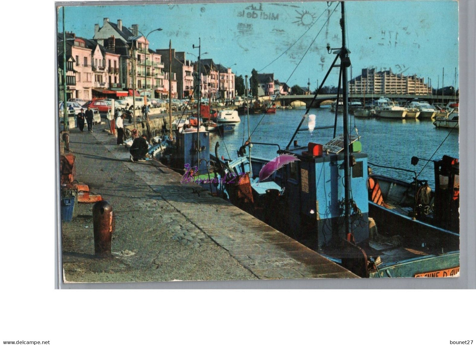 LE POULIGUEN 44 - Le Port Vue Générale Bateau De Pêche 1985 - Le Pouliguen