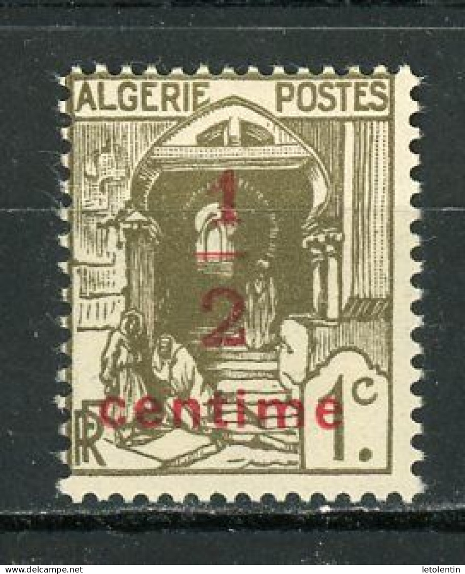 ALGERIE (RF) - VUE D'ALGER -   N° Yt 57** - Neufs