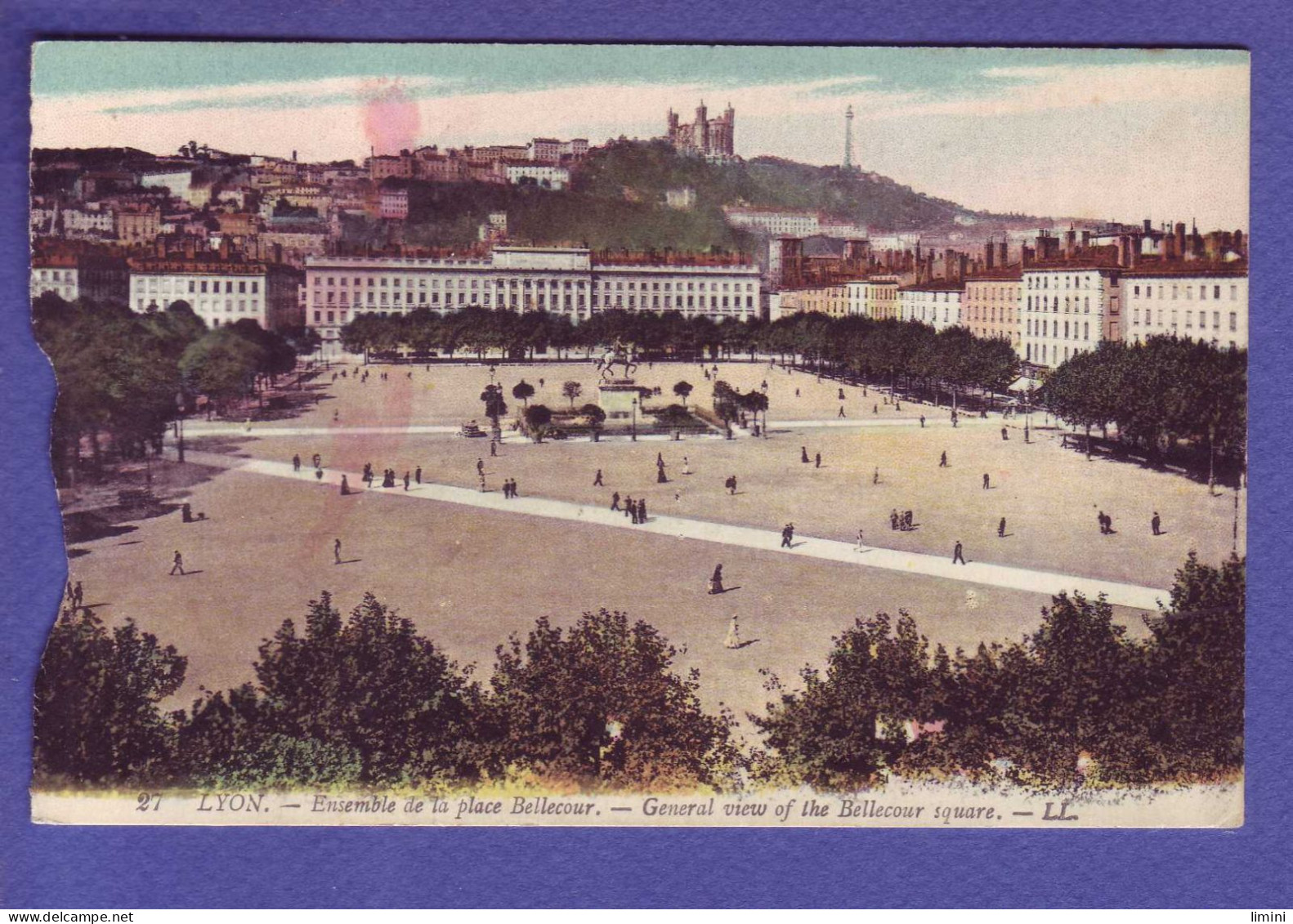69 - LYON - PLACE BELLECOUR - ANIMEE - - Other & Unclassified
