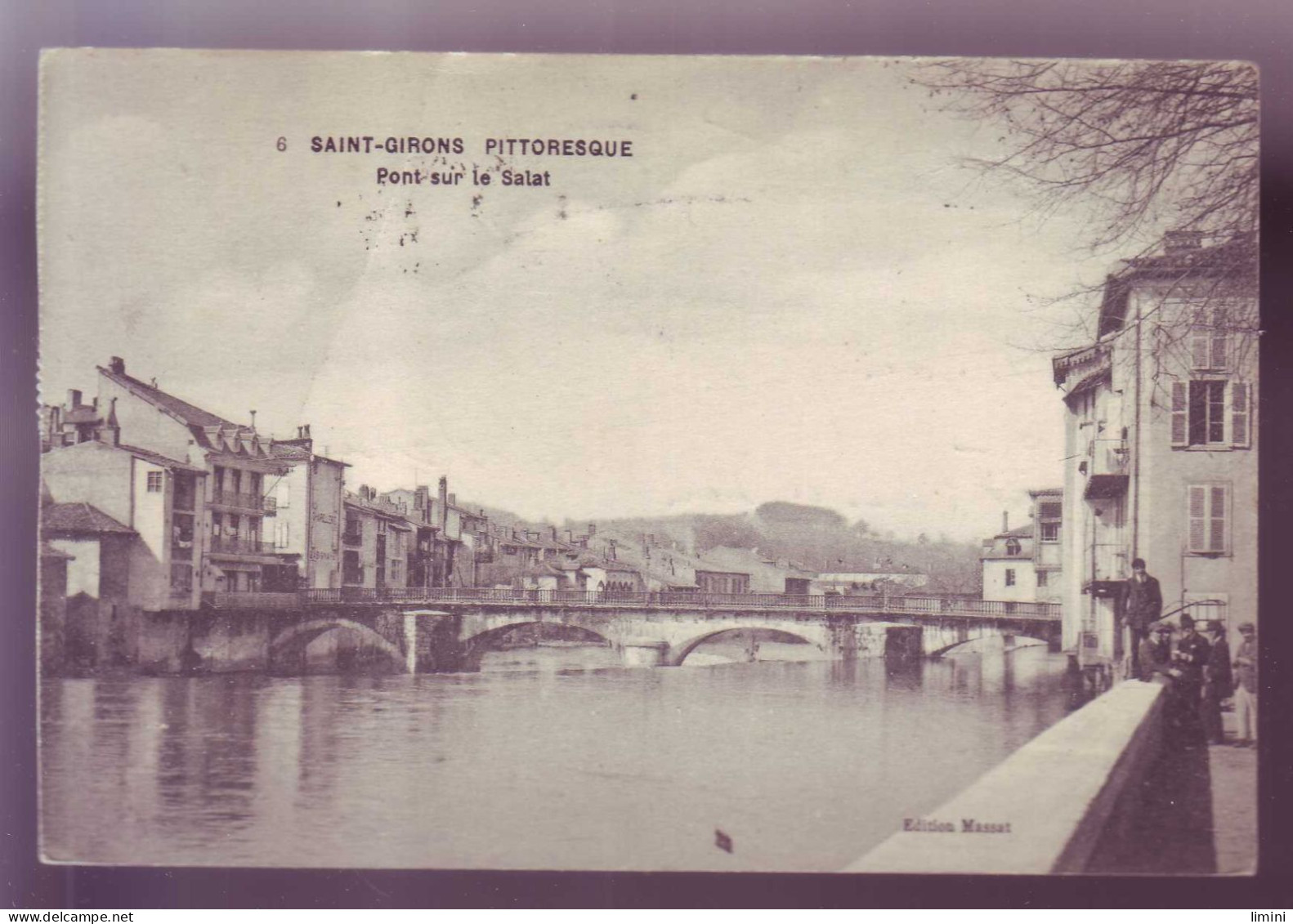 09 - SAINT GIRONS - PONT Sur Le SALAT  - - Saint Girons