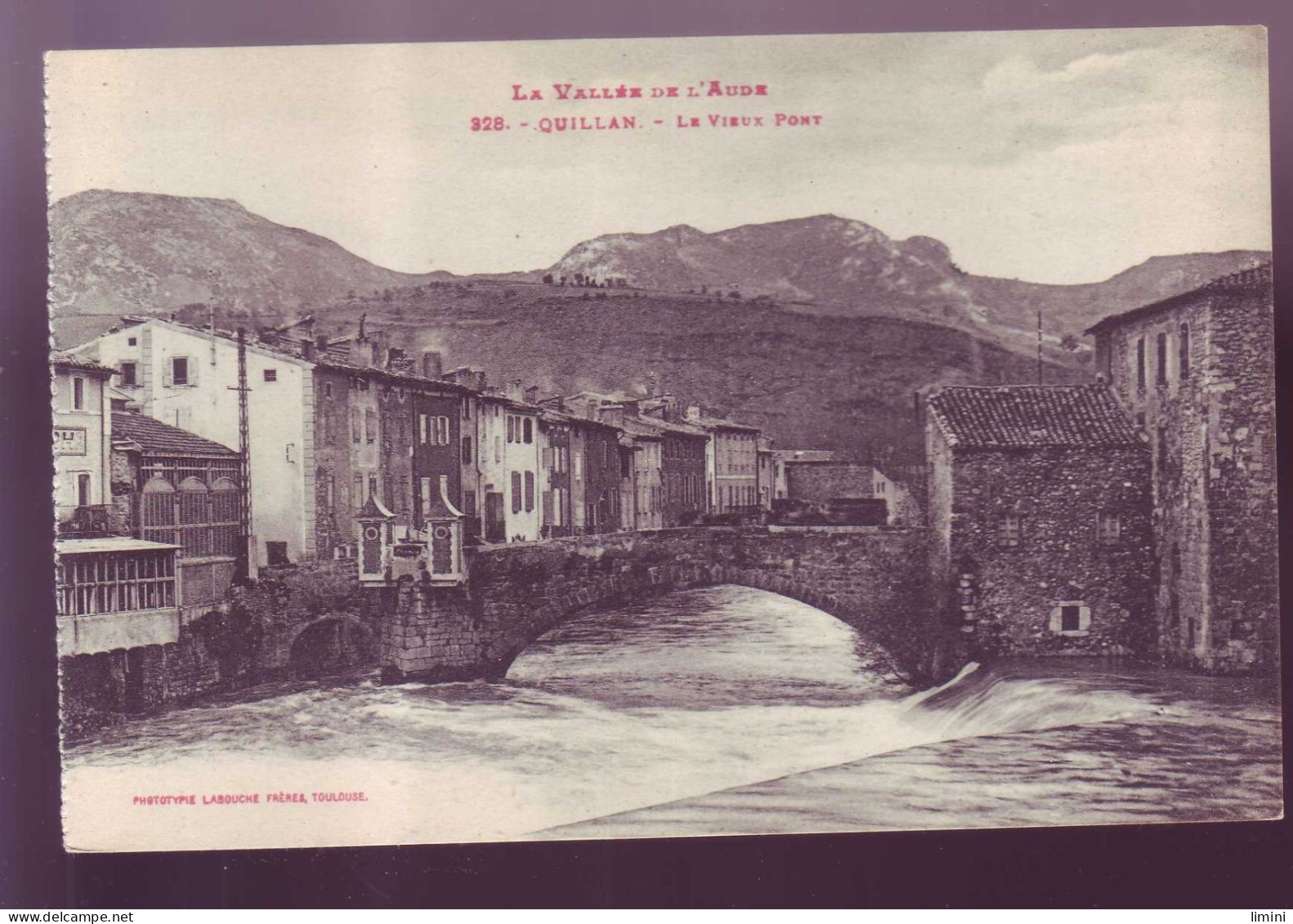 11 - QUILLAN - VIEUX PONT -  - Autres & Non Classés