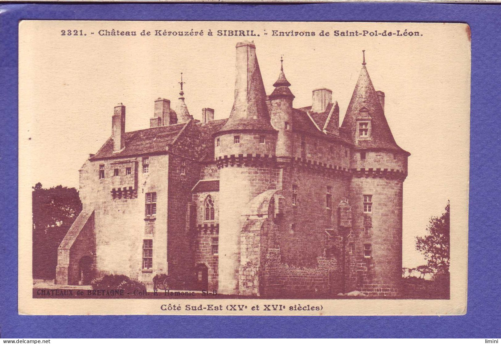 29 - SIBIRIL - CHATEAU De KEROUZERE -  - Saint-Pol-de-Léon