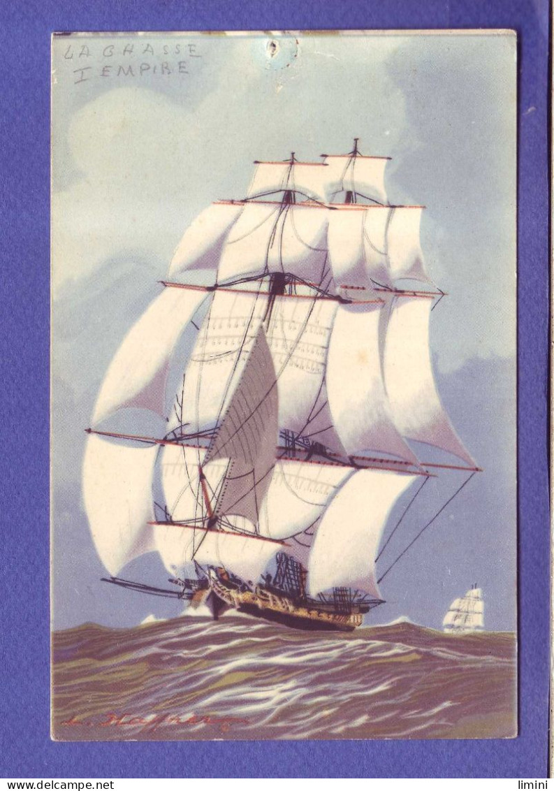 - VOILIERS - LA CHASSSE - BRICK De GUERRE -  - Sailing Vessels