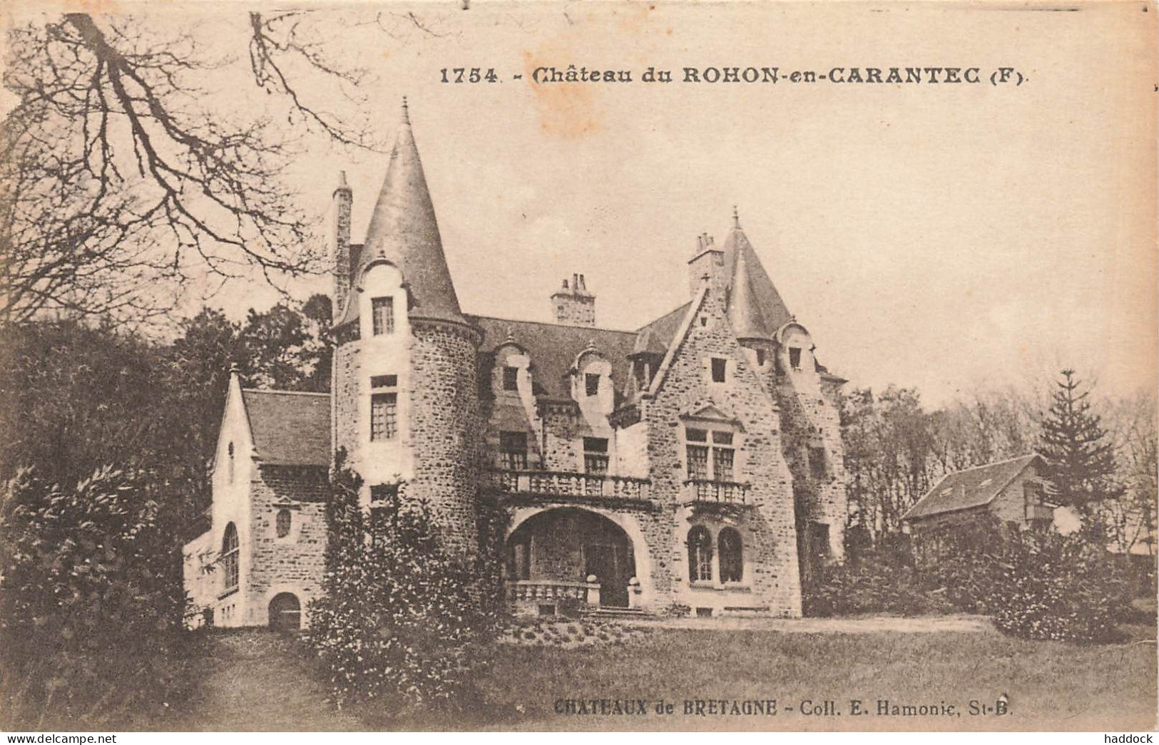 CHATEAU DU ROHON EN CARANTEC - Andere & Zonder Classificatie