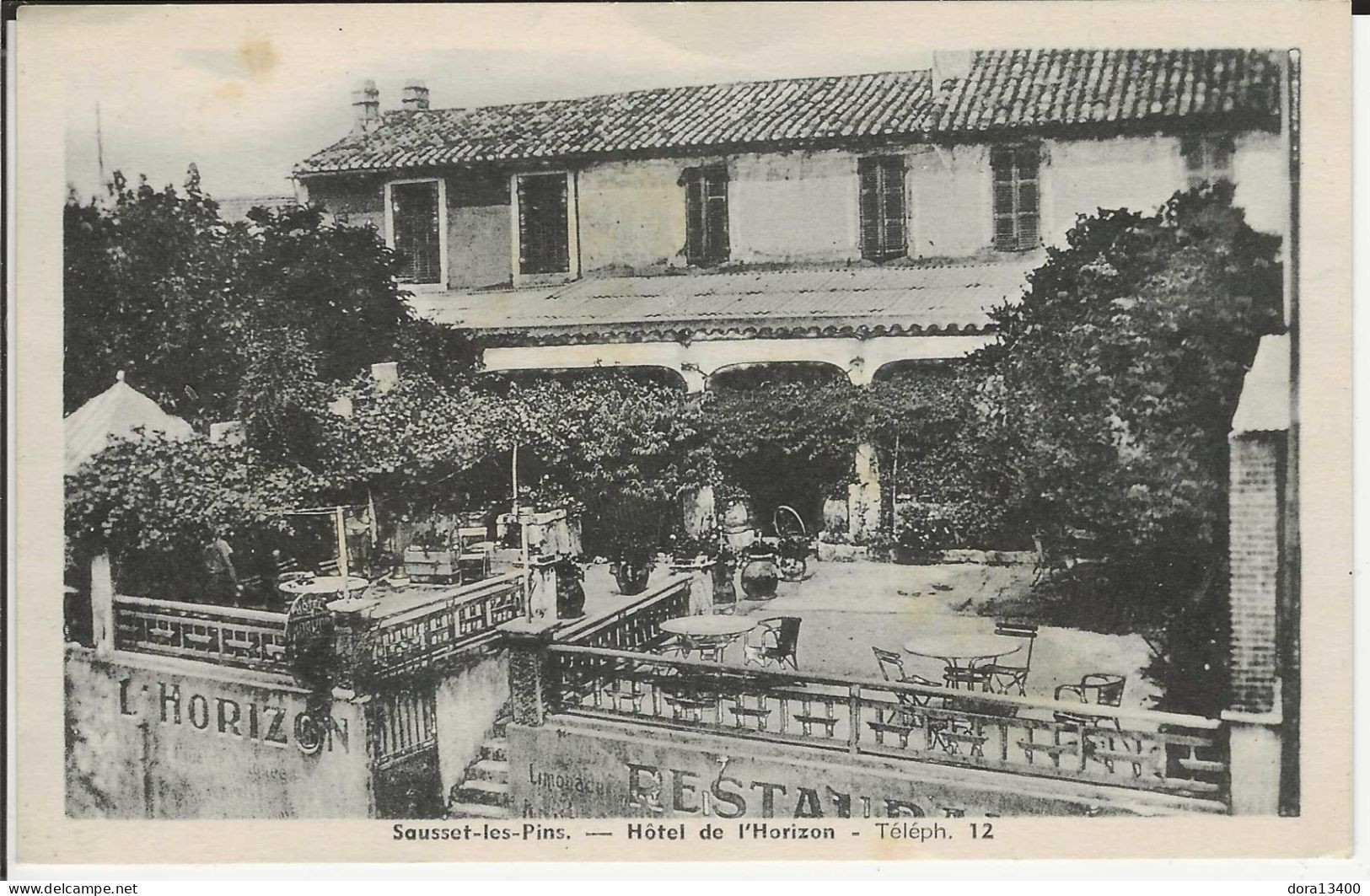 CPA13- SAUSSET-LES-PINS- Hôtel De L'Horizon - Other & Unclassified