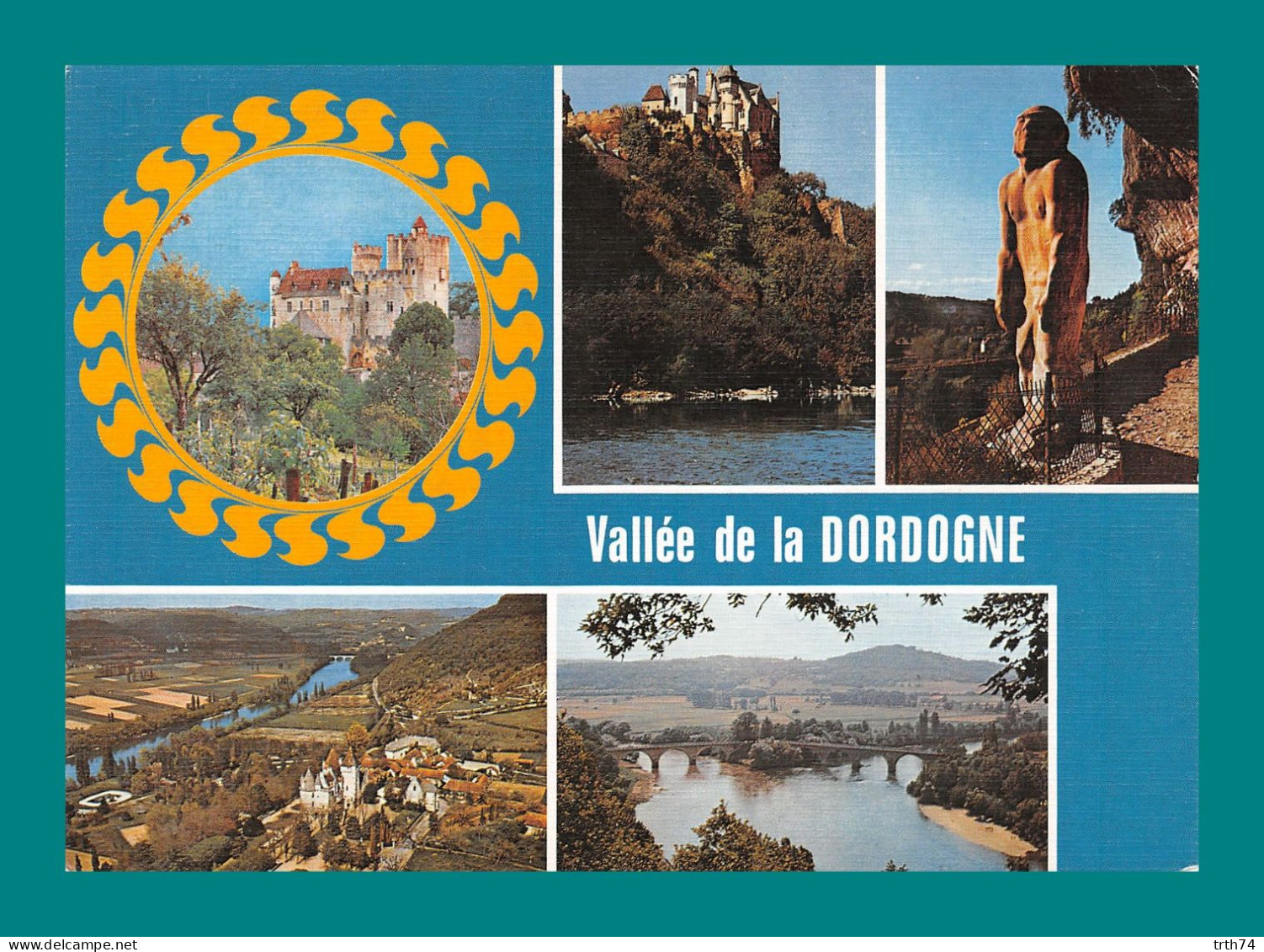 24 Vallée De La Dordogne Beynac Montfort Les Milandes ( Multivues ) - Andere & Zonder Classificatie