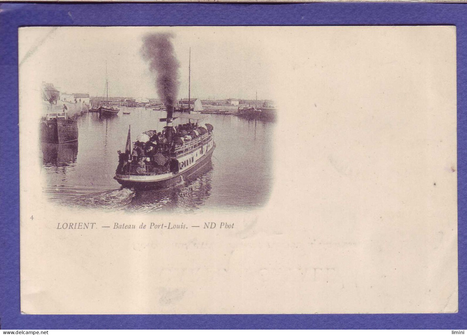 56 - LORIENT - BATEAU De PORT LOUIS - ANIMEE - - Lorient