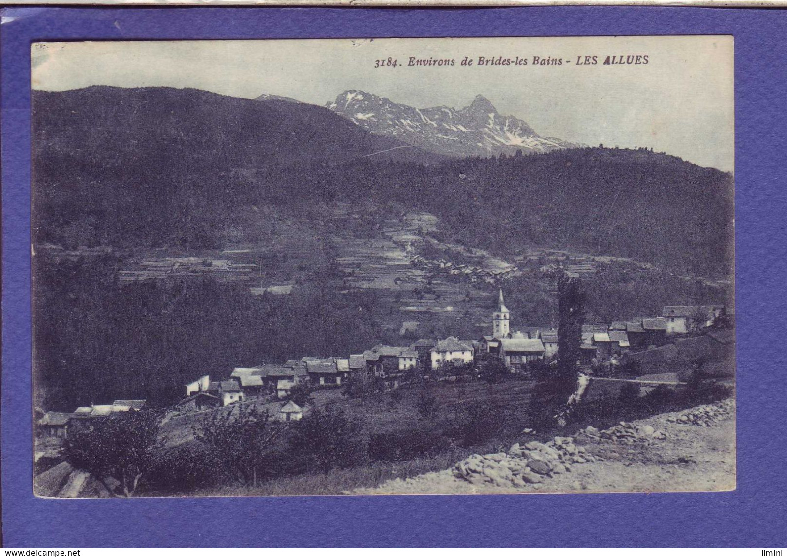 73 - LES ALLUES - VUE GENERALE - ENVIRONS DE BRIDE Les BAINS -  - Brides Les Bains