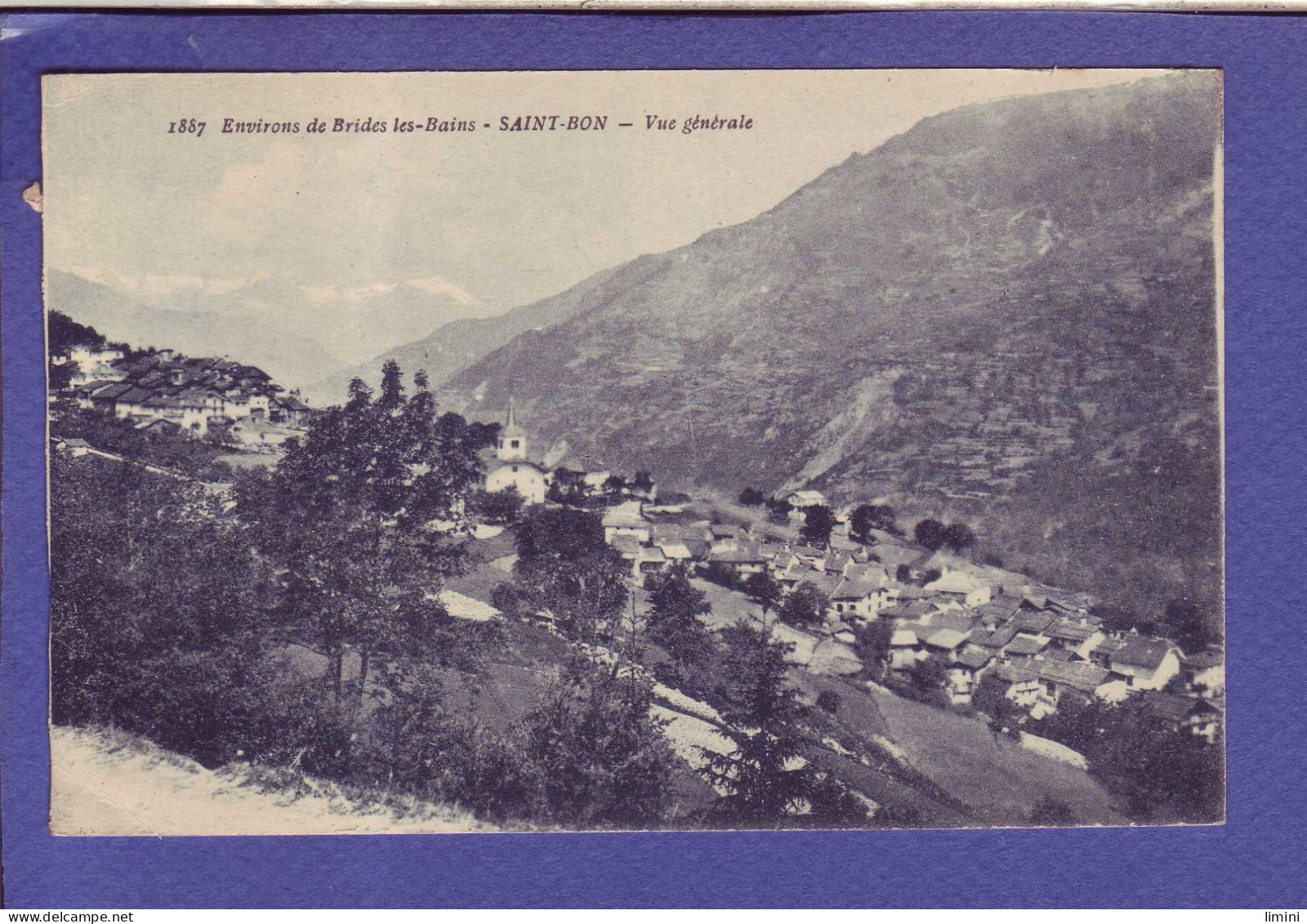 73 - SAINT BON - VUE GENERALE -  ENVIRONS DE BRIDE LesBAINS - - Brides Les Bains