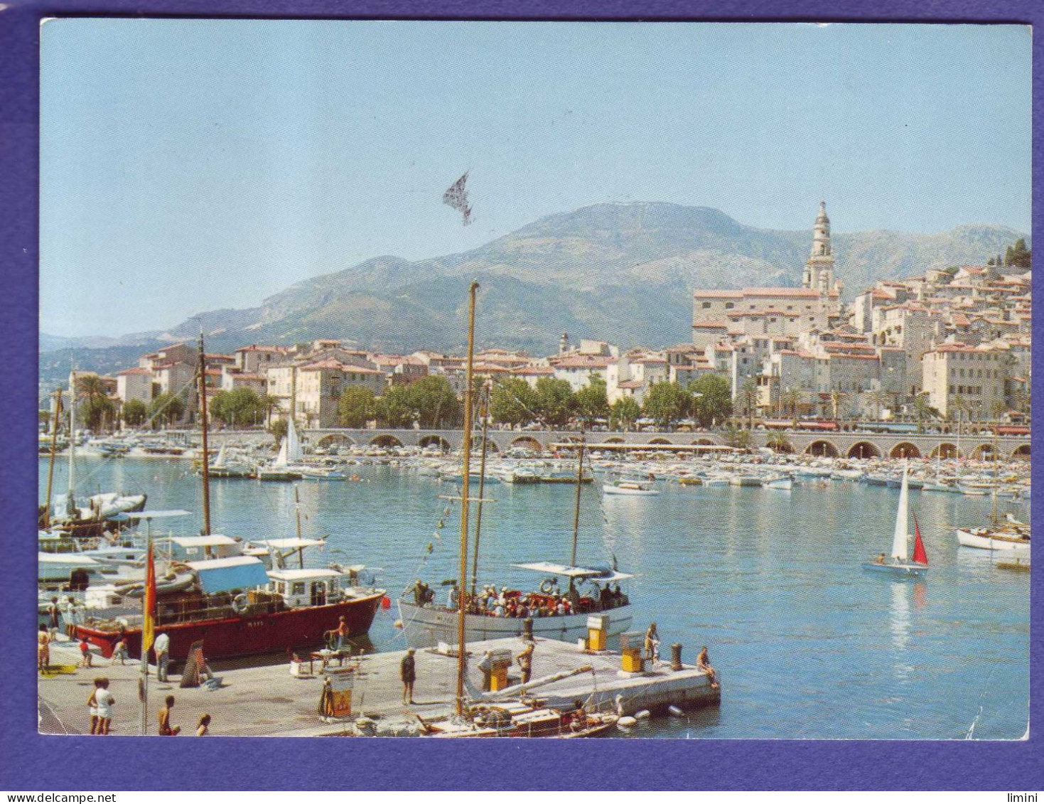 06 - MENTON - VIEILLE VILLE Et NOUVEAU PORT -  - Menton