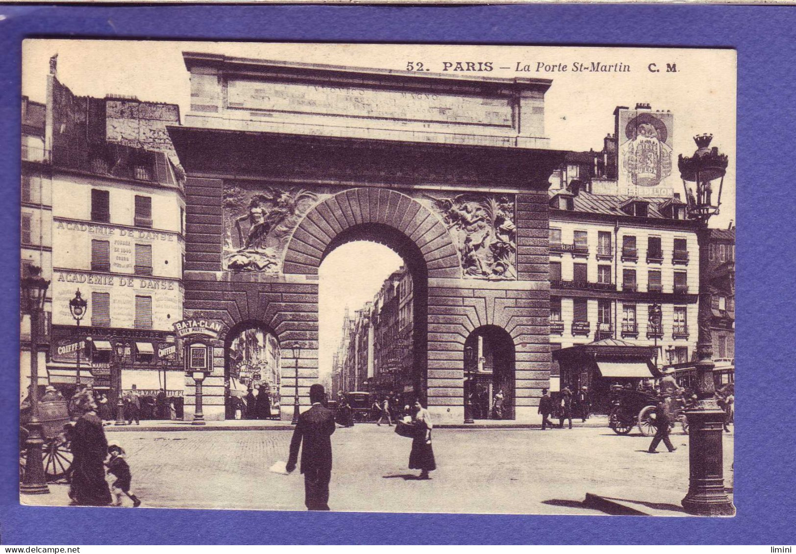 75 - PARIS  - PORTE SAINT MARTIN - ANIMEE -  - District 10