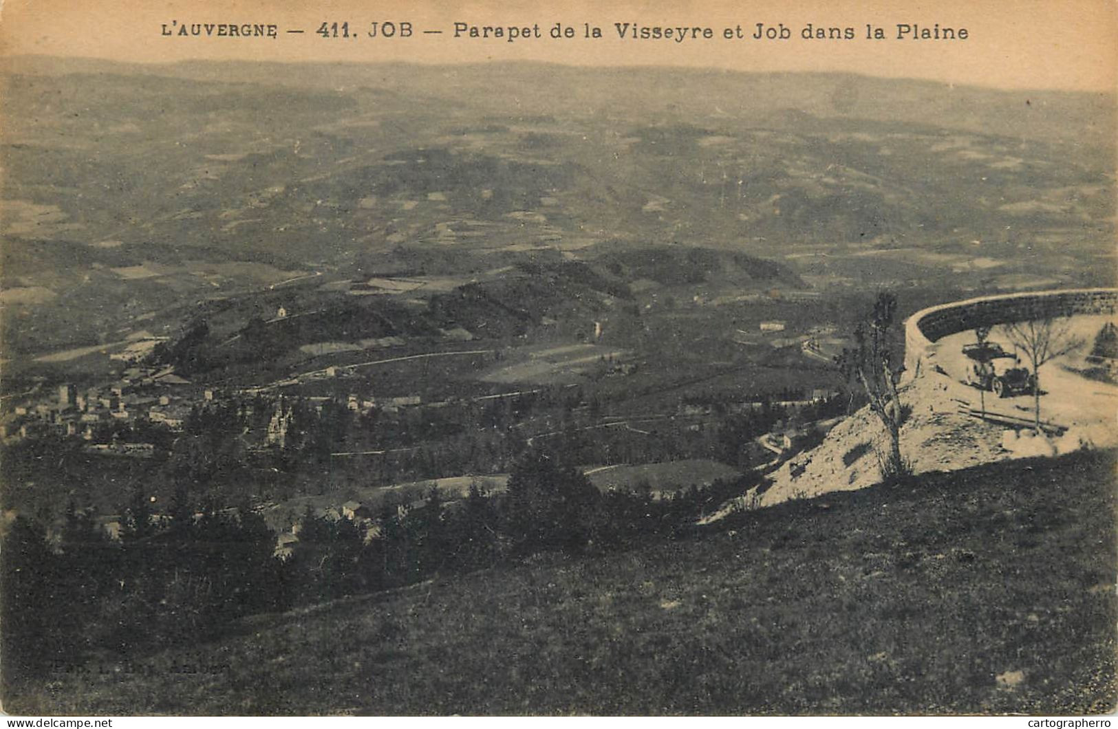 Postcard France Auvergne Job Parapet De La Visseyre - Sonstige & Ohne Zuordnung