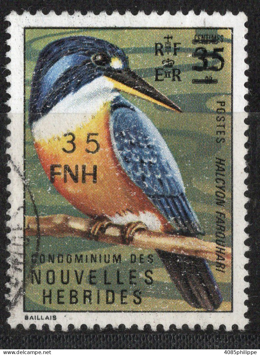 Nouvelles HEBRIDES Timbre-poste N°479 Oblitéré TB  Cote : 5€50 - Usados